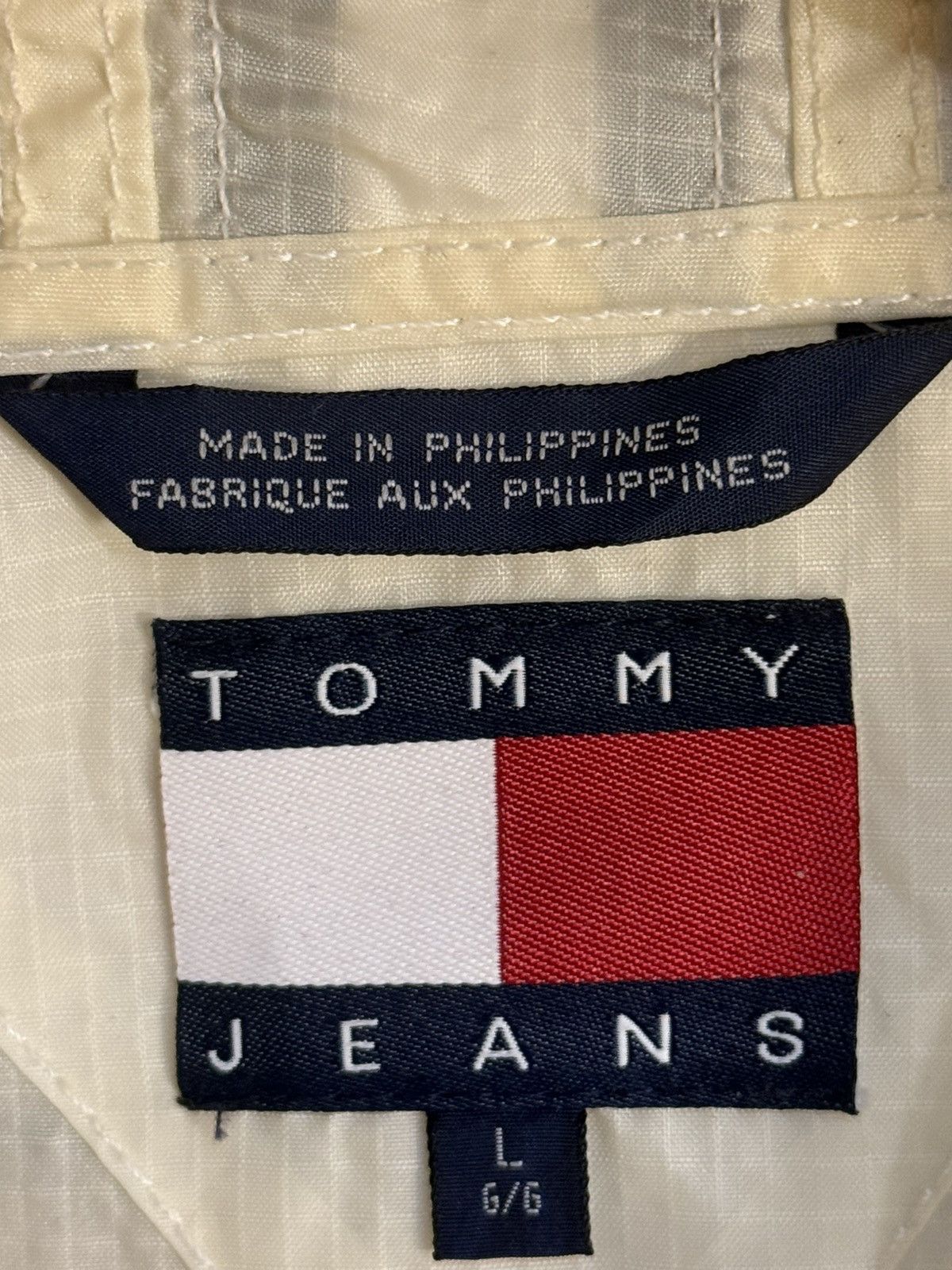 Tommy Hilfiger Tommy Hilfiger vintage 90's flag logo windbreaker jacket. Size US L / EU 52-54 / 3 - 5 Thumbnail