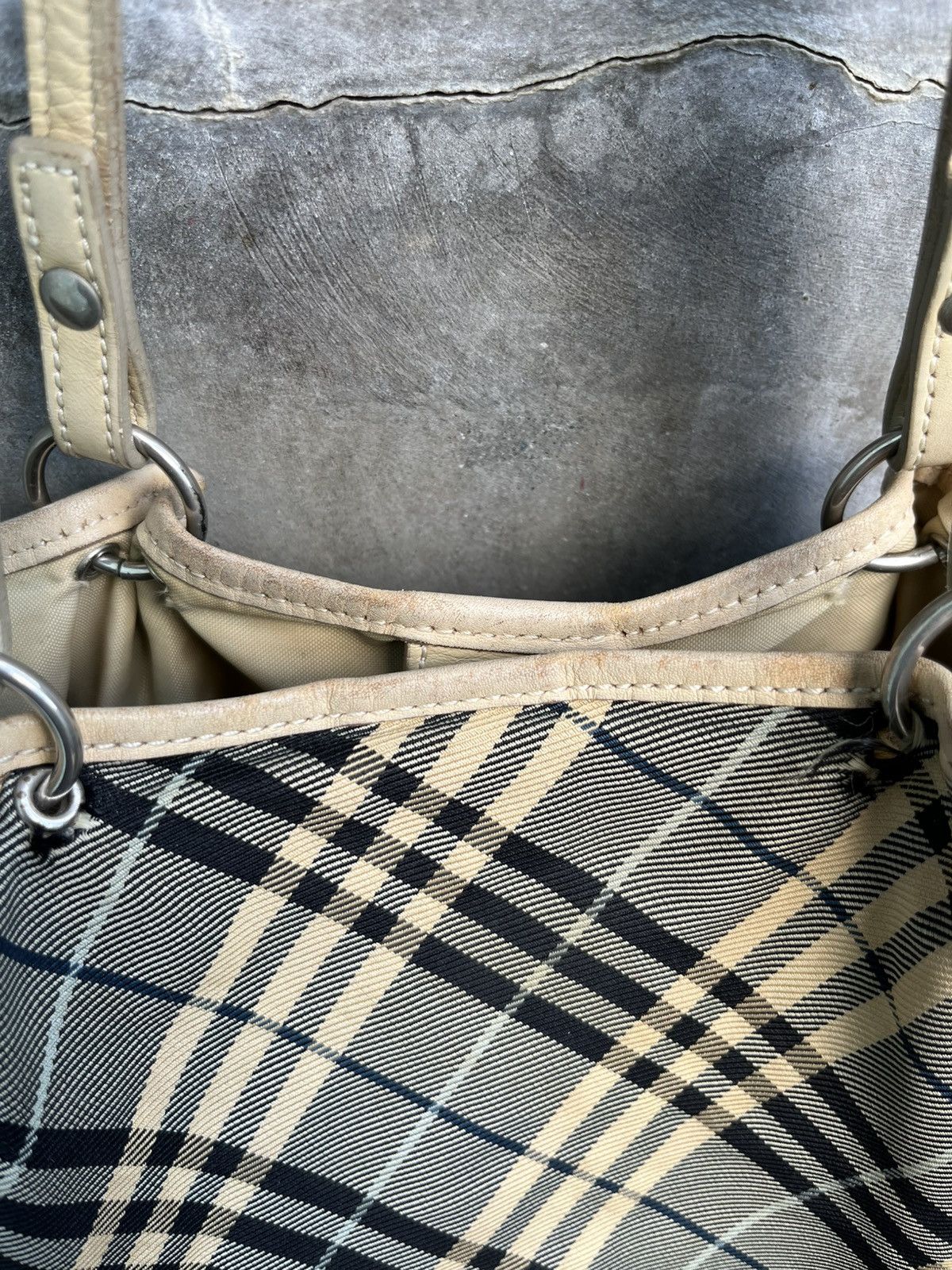 Burberry Blue Label Nova Check Tote Bag Size ONE SIZE - 8 Thumbnail