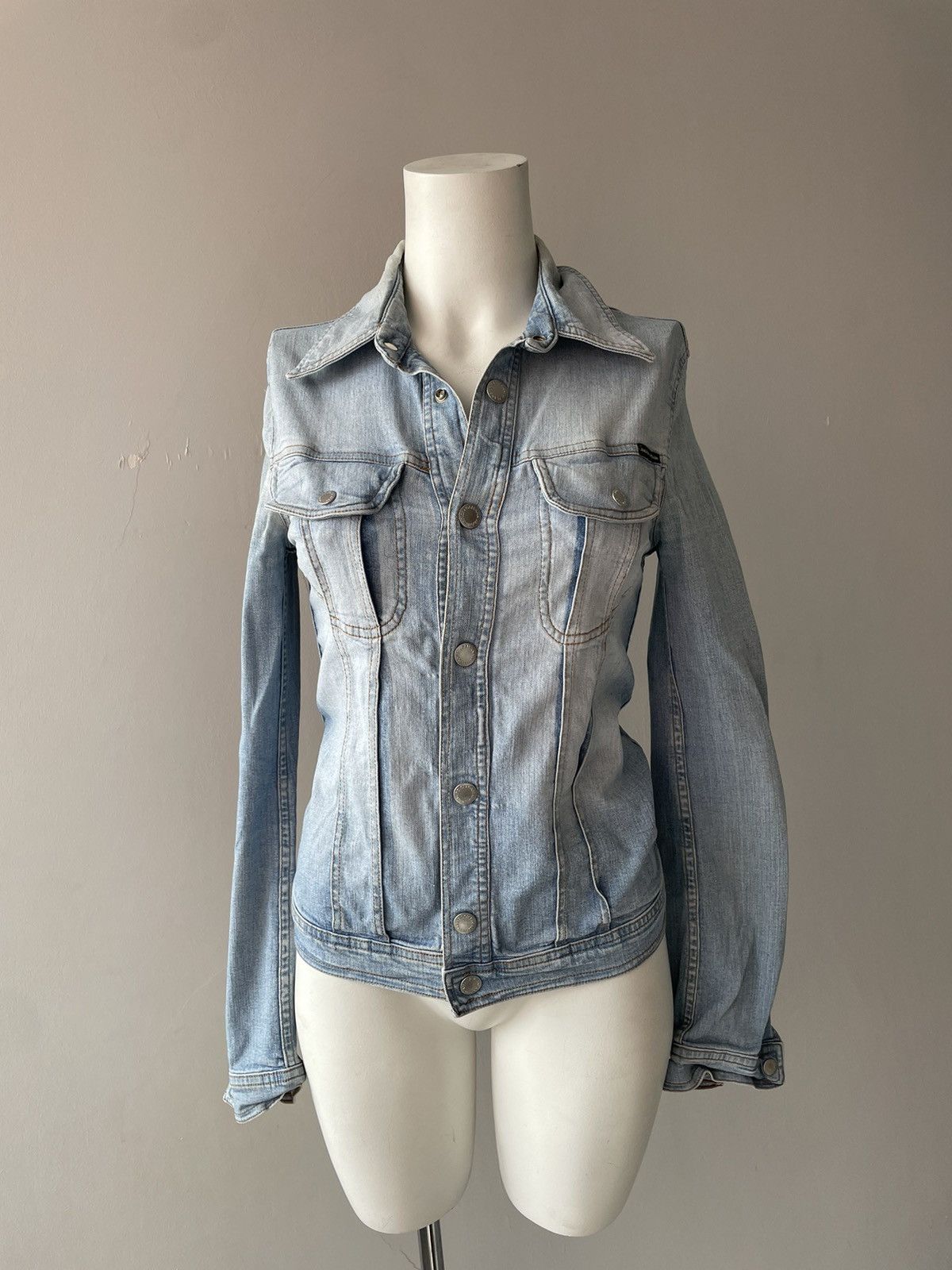 Dolce & Gabbana Dolce Gabbana denim shirt Size M / US 6-8 / IT 42-44 - 3 Thumbnail