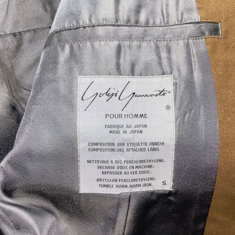 Yohji Yamamoto Yohji Yamamoto 1980s patchwork collar wool jacket Size US S / EU 44-46 / 1 - 8 Thumbnail