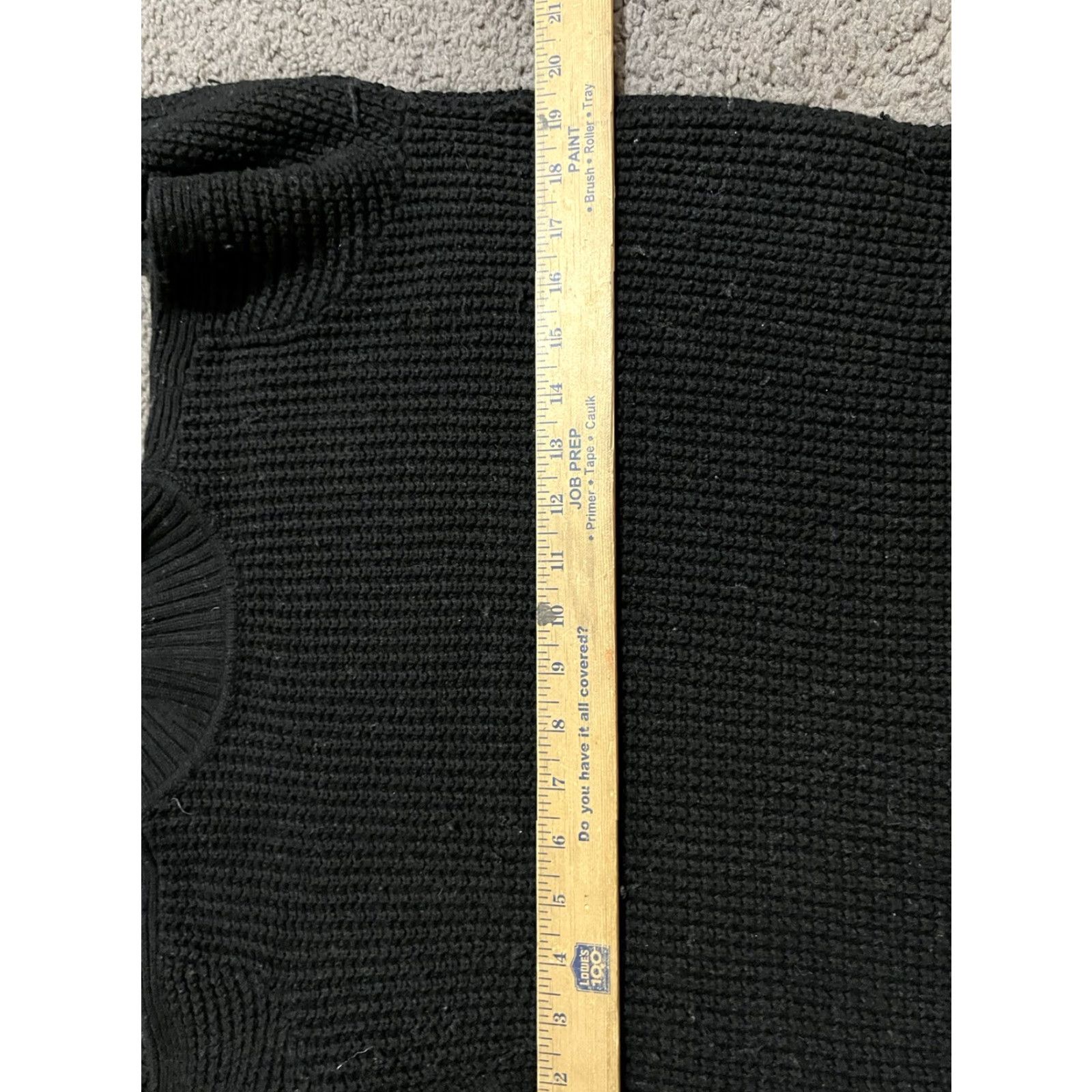 Banana Republic Banana Republic Sweater Womens Black Small Long Sleeve Crew Business Size S / US 4 / IT 40 - 4 Thumbnail