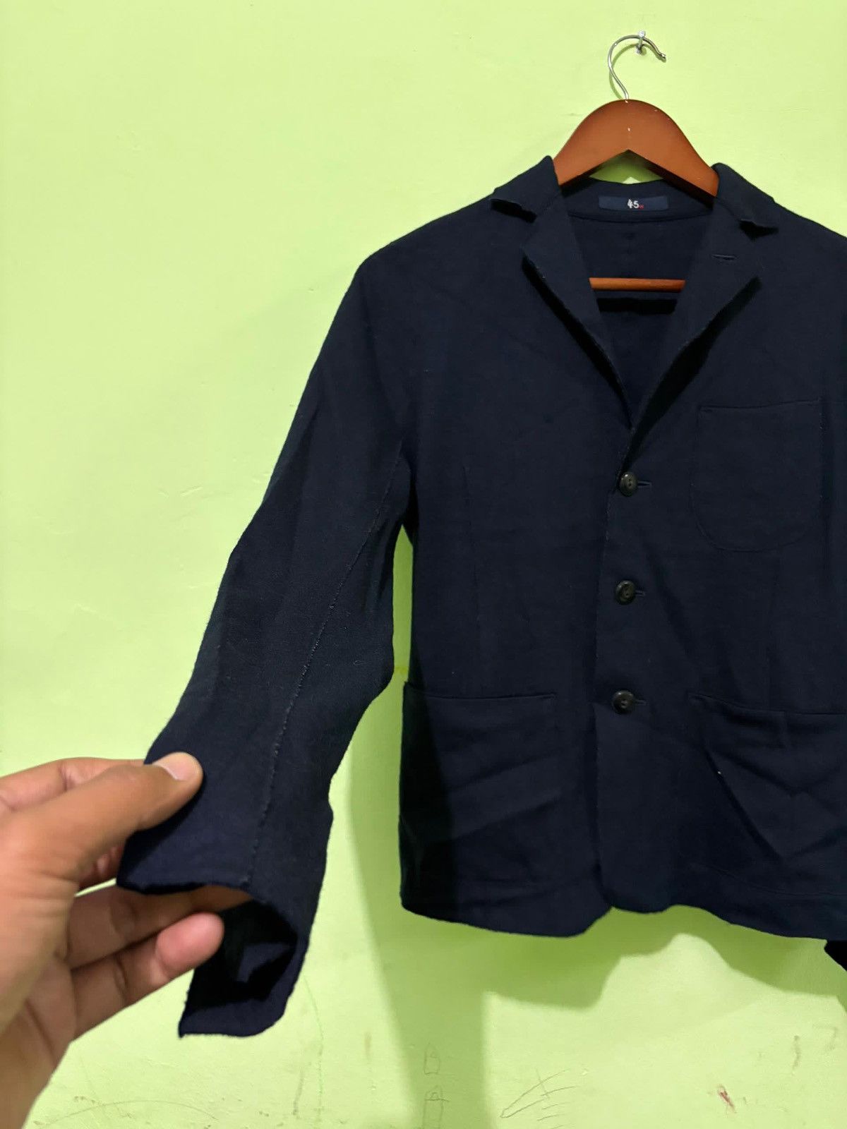 45rpm VTG 45Rpm Wool Jacket 3 Pocket Design Size US M / EU 48-50 / 2 - 2 Thumbnail