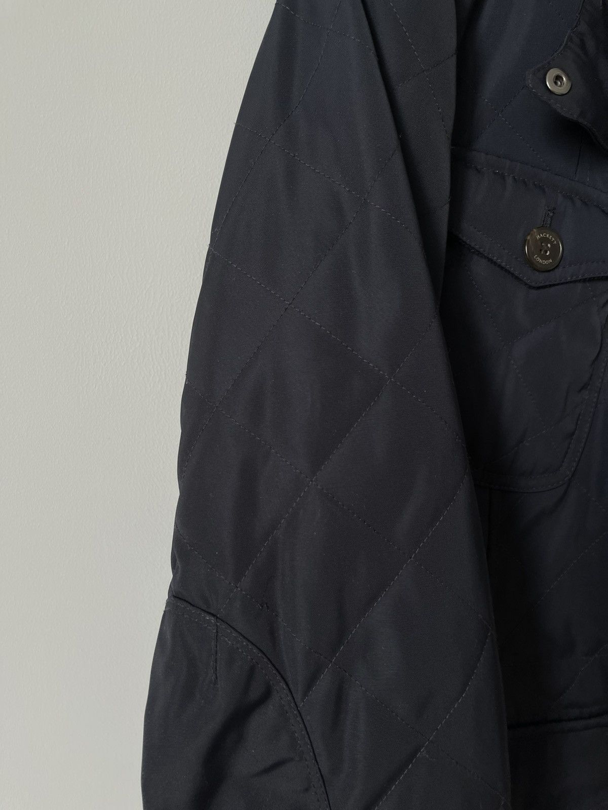 Hackett AW2015 Hackett London Technical Fabrics Quilted Jacket Size US M / EU 48-50 / 2 - 11 Thumbnail