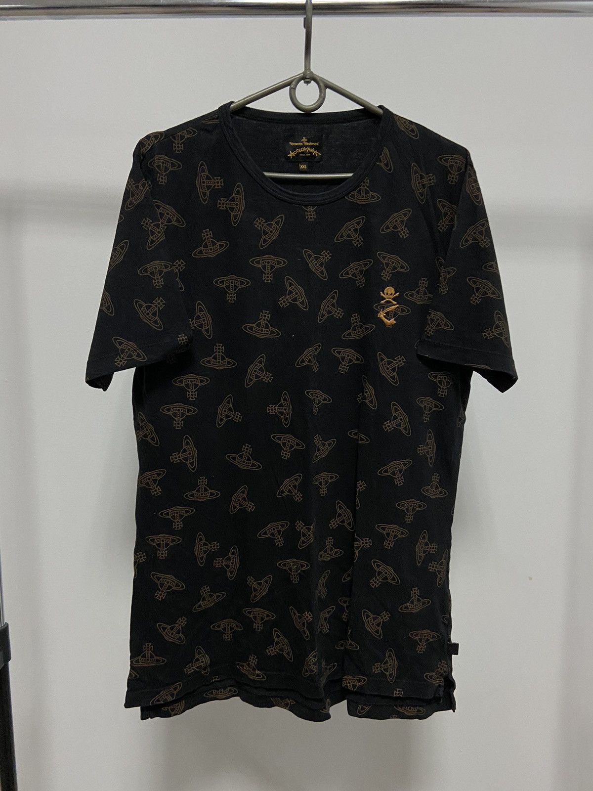 Vintage × Vivienne Westwood Vivienne Westwood Vintage Monogram Logo TShirt Luxury Y2k Size US XXL / EU 58 / 5 - 1 Thumbnail