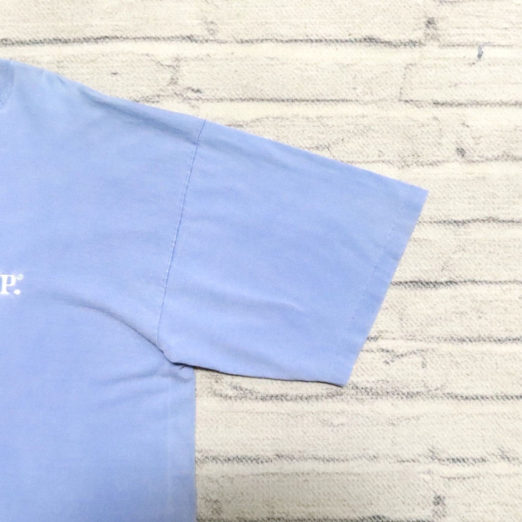 Vintage VINTAGE BUM Equipment Distressed Shirt Mens L Blue 90s Tshirt Size US L / EU 52-54 / 3 - 5 Thumbnail