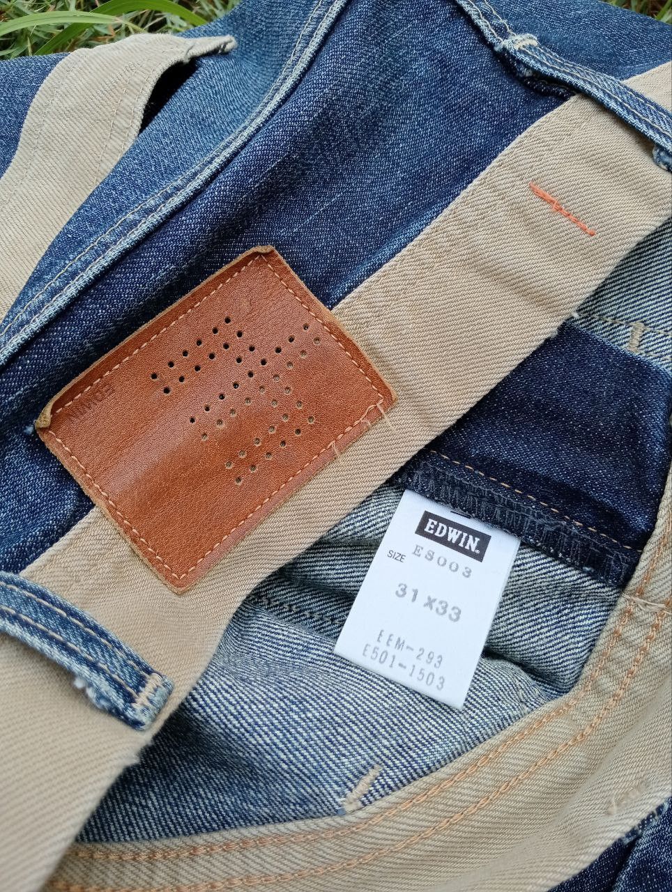 Edwin Vintage Edwin E Function Blue Jeans - Size 31 Size US 31 - 6 Thumbnail