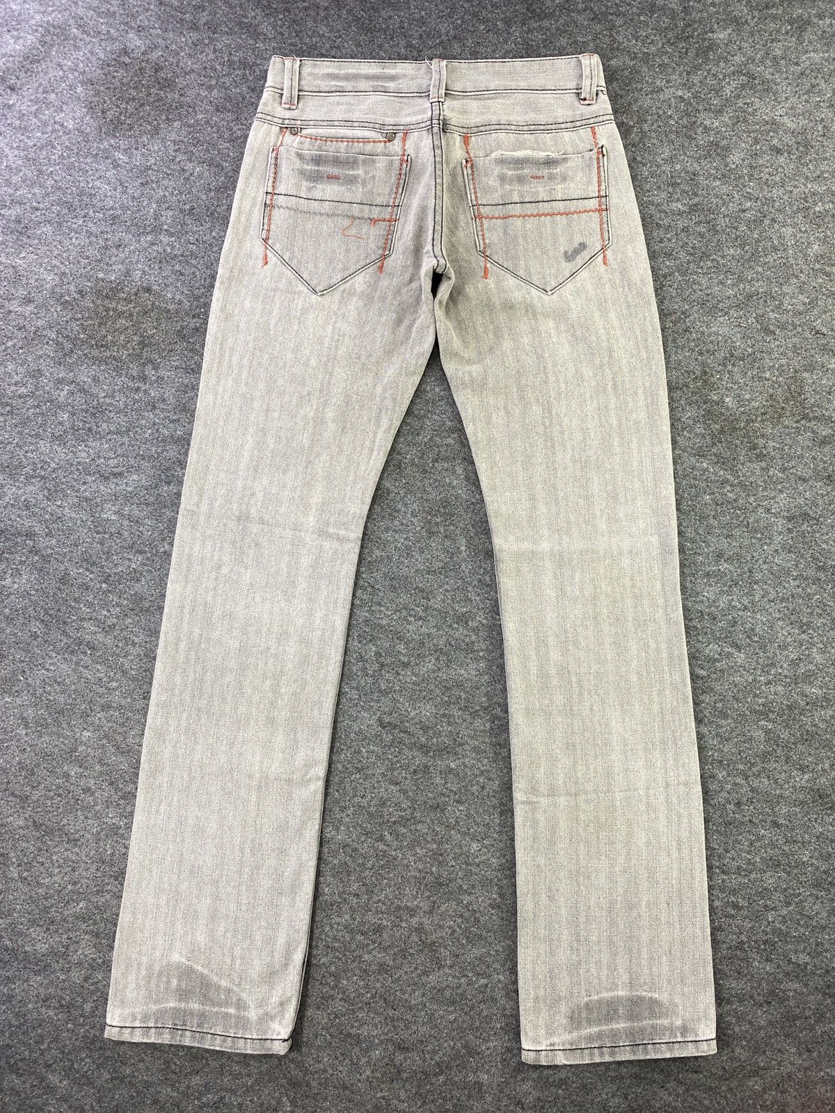 Japanese Brand Japanese Brand Beets Slim straight Distressed Jeans-J861 Size 30" / US 8 / IT 44 - 3 Thumbnail