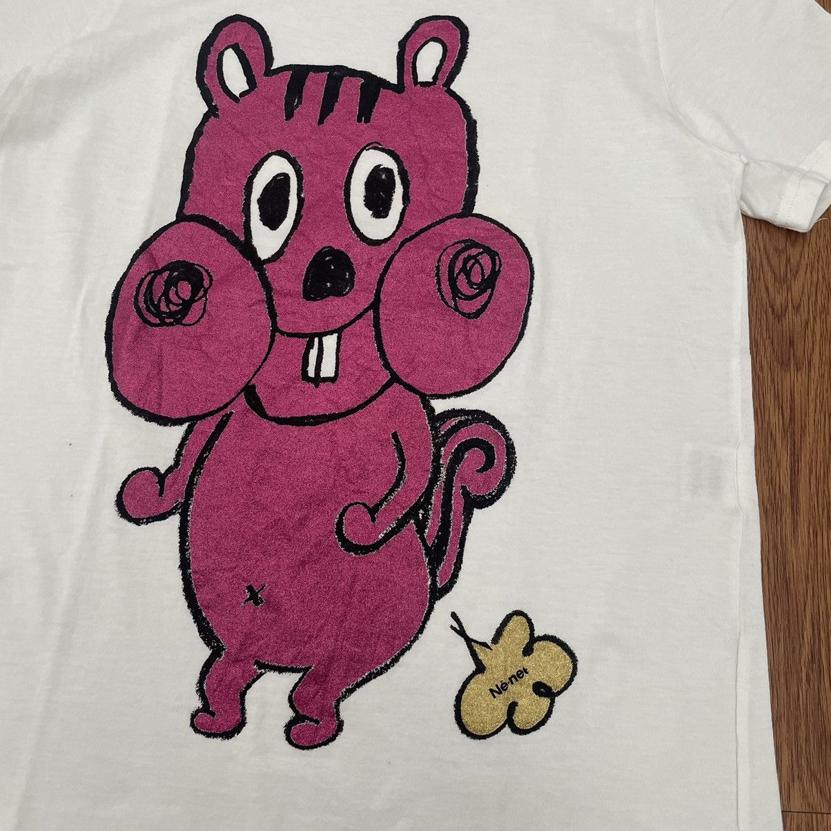 Issey Miyake Ne-net Funny Art Printed Tee Size US S / EU 44-46 / 1 - 2 Thumbnail