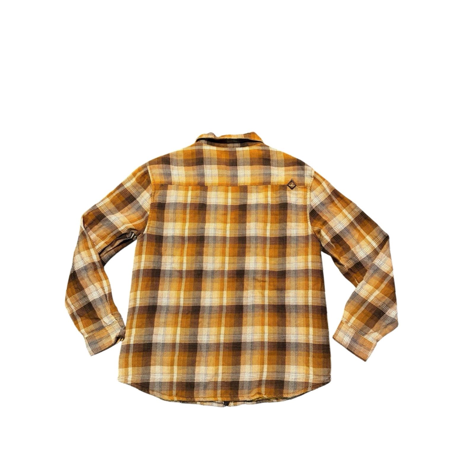 Prana VINTAGE Prana Heritage Zip Flannel Shirt Jacket Prana Heritage Zip Flannel Shirt Jacket Men L Gold Plaid Shacket Workwear Size US M / EU 48-50 / 2 - 7 Thumbnail