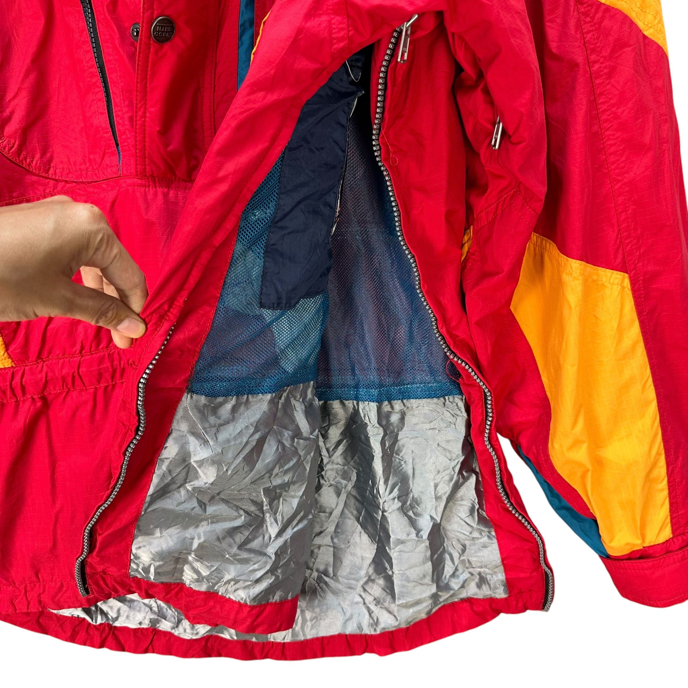 Vintage HARDY CORPS SOLO Snow Mountain Hiking Hooded Jacket A80-1917 Size US L / EU 52-54 / 3 - 10 Thumbnail