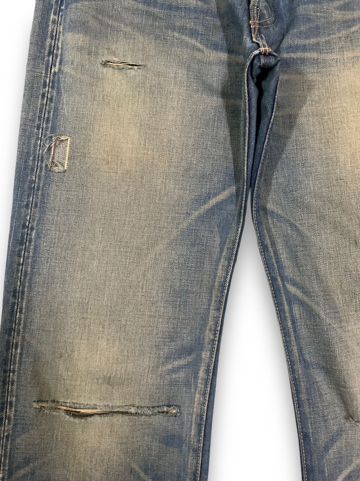 Levi's Vintage 70s Levis 501XX Big E Selvedge Mud Wash Jeans Size US 32 / EU 48 - 10 Thumbnail