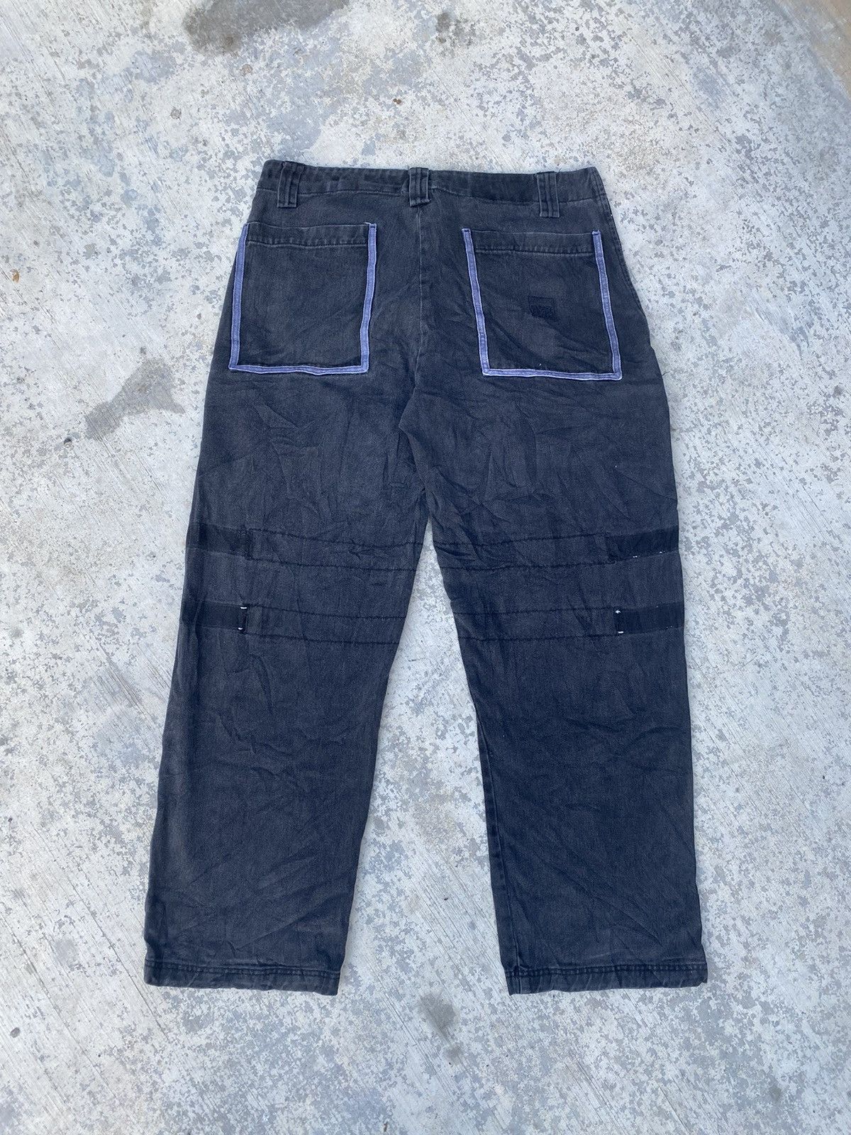 Marithe + Francois Girbaud Distressed Le Jeans Marithe Francois Girbaud Cargo Pants Size US 36 / EU 52 - 2 Thumbnail