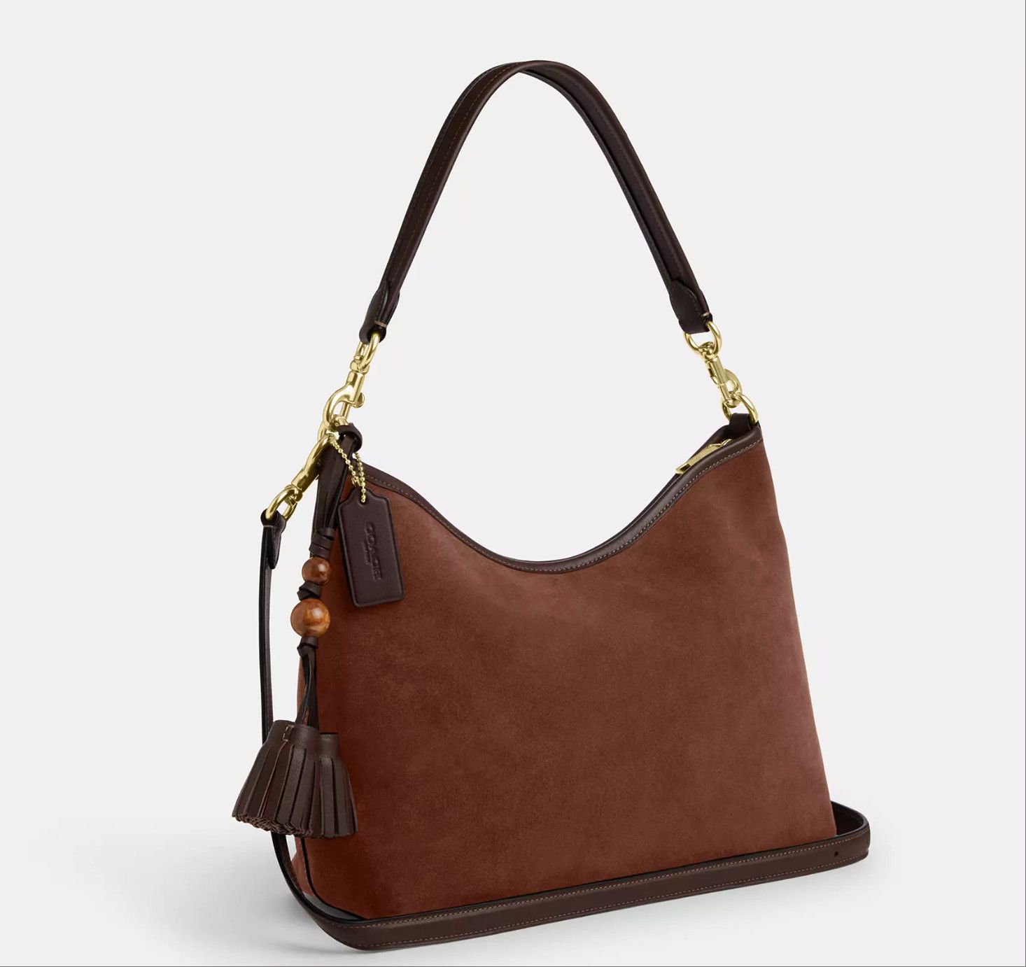Coach Laurel Shoulder Bag With Tassels CCC75 Size ONE SIZE - 13 Thumbnail