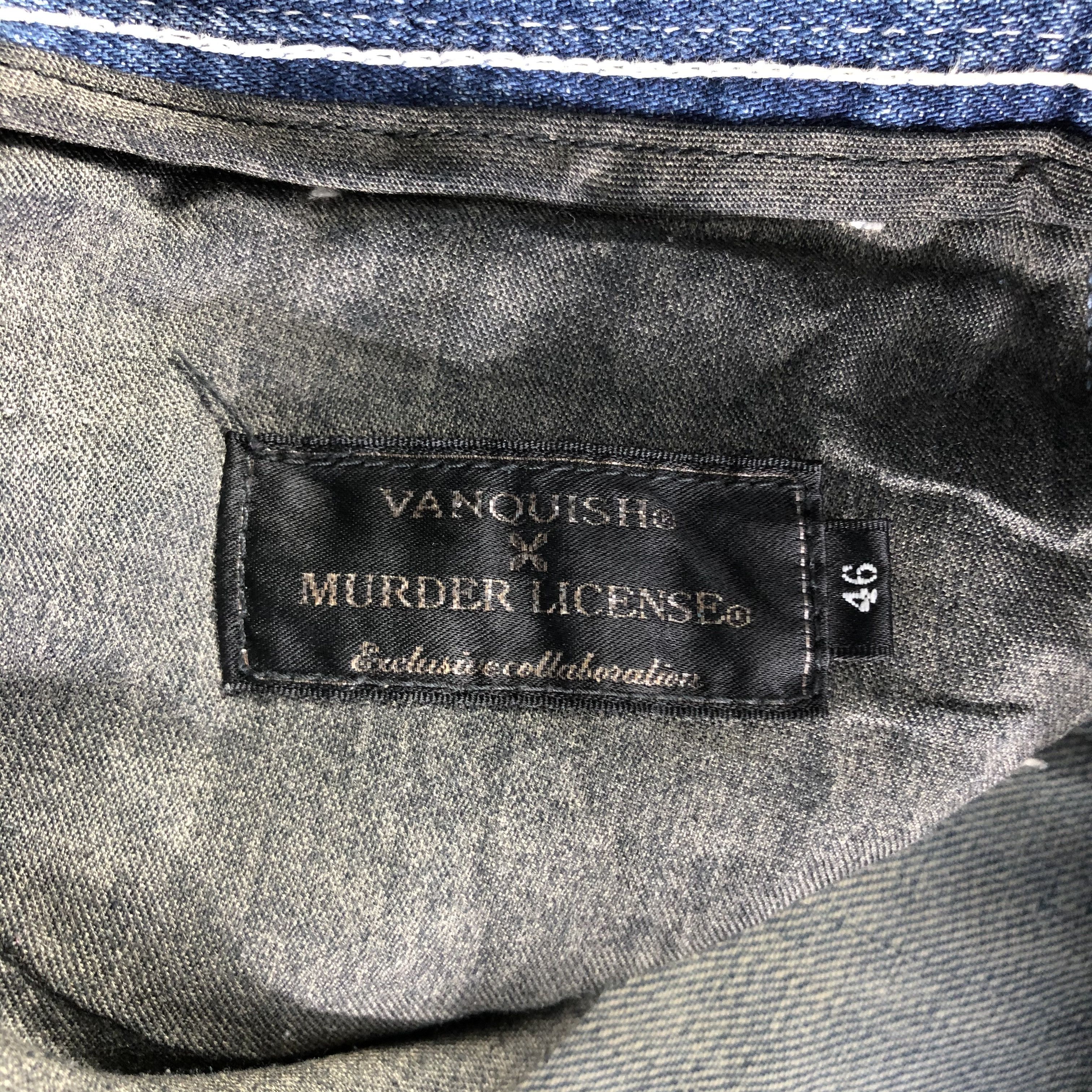 Murder License Vintage Vanquish X Murder License Jeans-J3794 Size US 34 / EU 50 - 10 Thumbnail