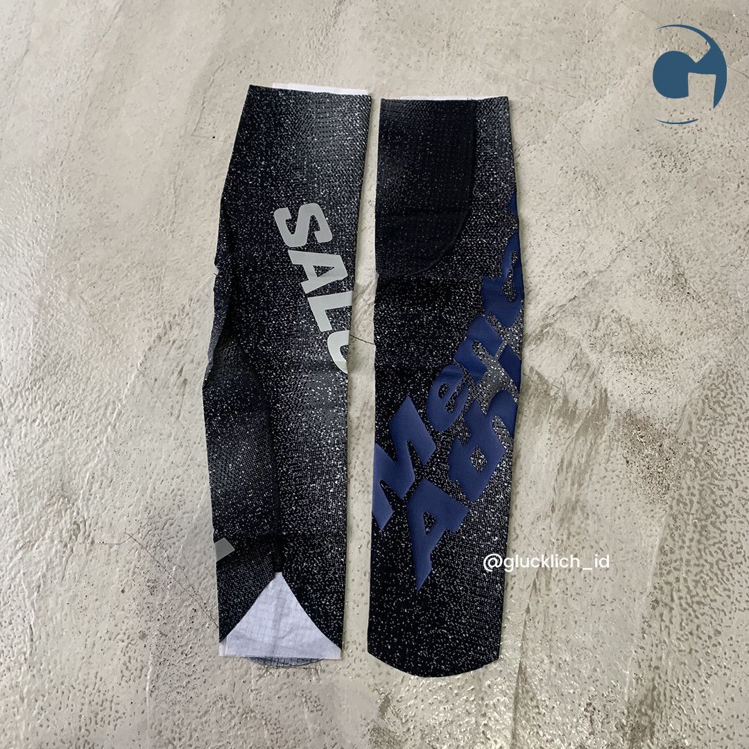 Salomon Salomon, Sleeves x Mental Athletic - Deep Black/White Size ONE SIZE - 3 Thumbnail