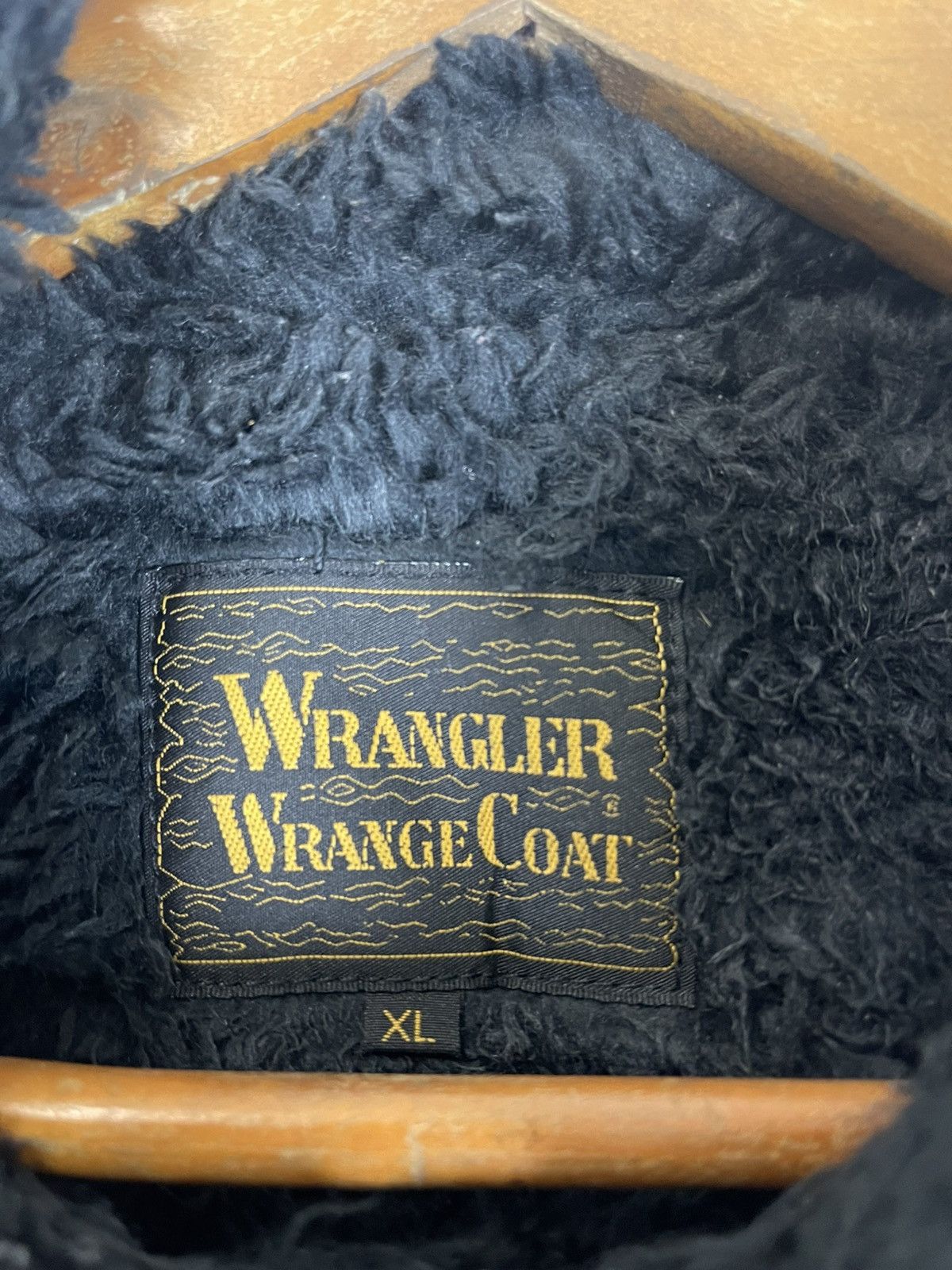 Japanese Brand × Wrangler WRANGLER WRANGE COAT FUR JACKET Size US XL / EU 56 / 4 - 12 Thumbnail