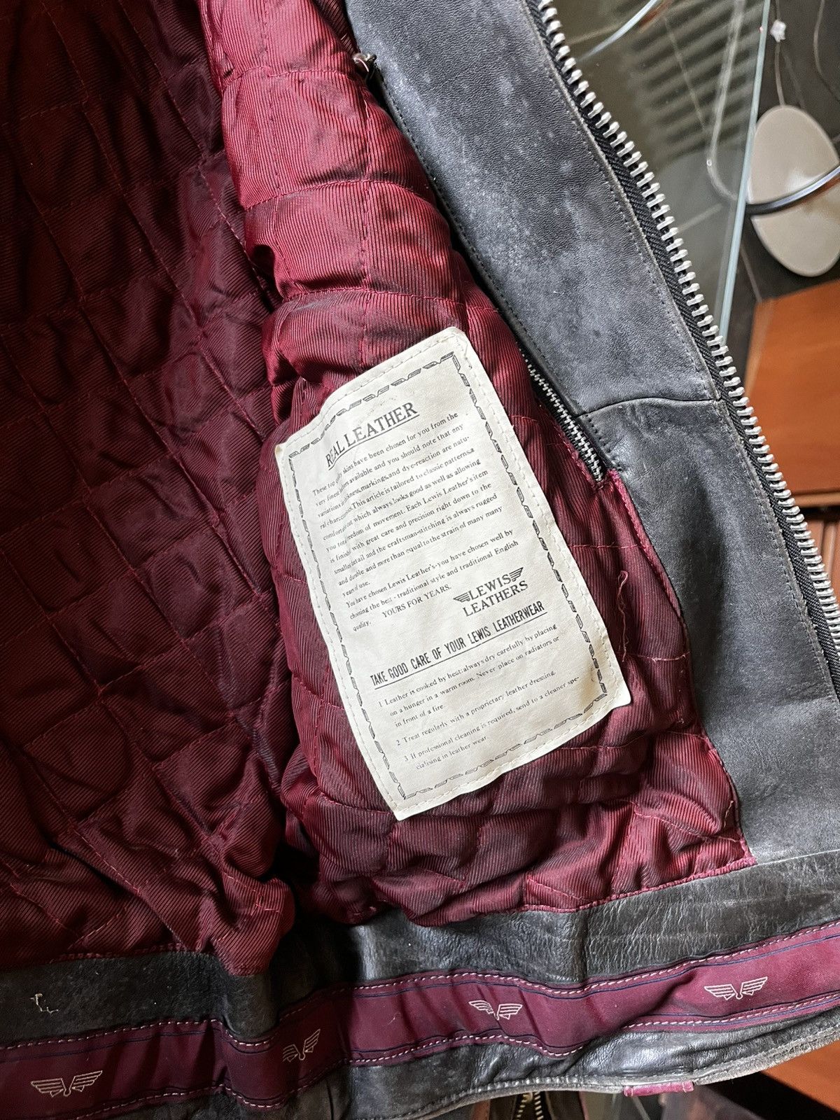 Lewis Leathers Lewis Leathers Roadfarer Size US L / EU 52-54 / 3 - 9 Thumbnail