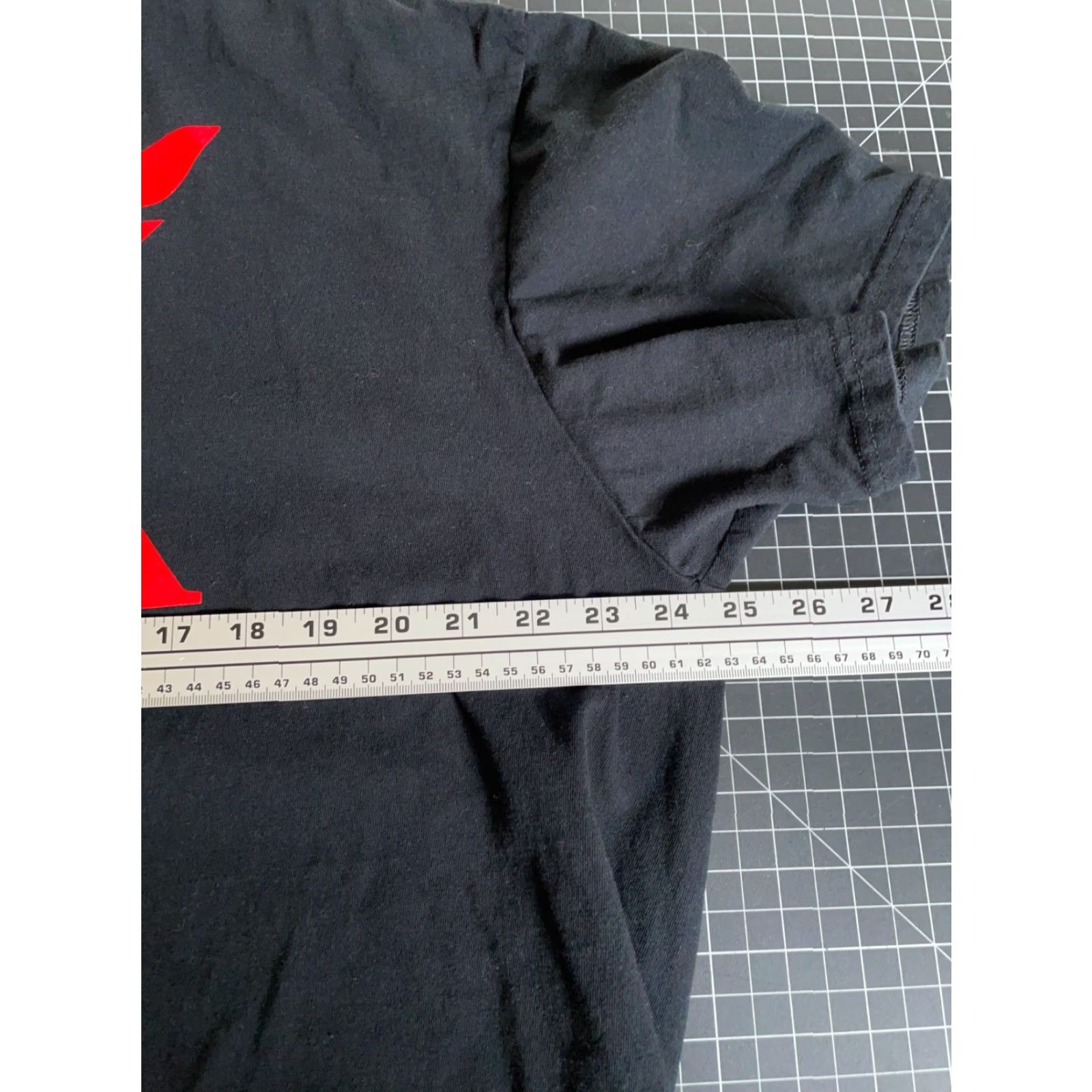 Fox Racing Fox Racing T-Shirt Black XL Honda Logo Graphic Print Short Sleeve Crew Neck Mens Size US XL / EU 56 / 4 - 5 Thumbnail