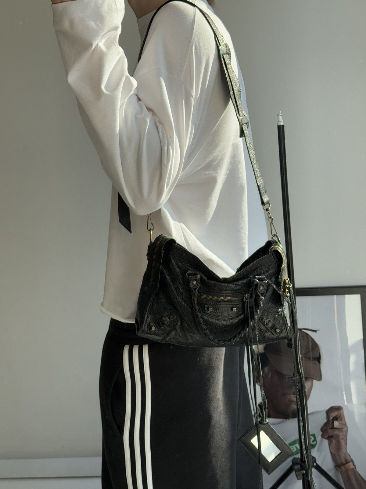 Balenciaga Vintage Balenciaga City Bag Distressed Leather Handbag Size ONE SIZE - 25 Thumbnail