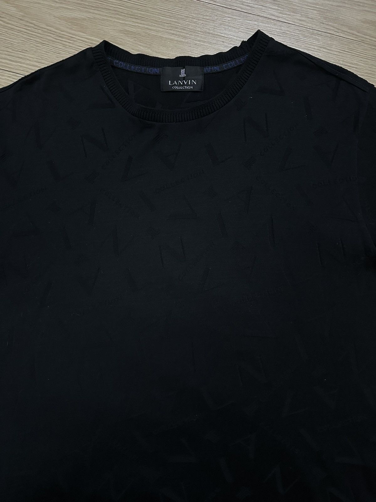 Designer × Lanvin Rare And Beautiful Lanvin Collection Jacquard Luxury Tee Size US M / EU 48-50 / 2 - 3 Thumbnail