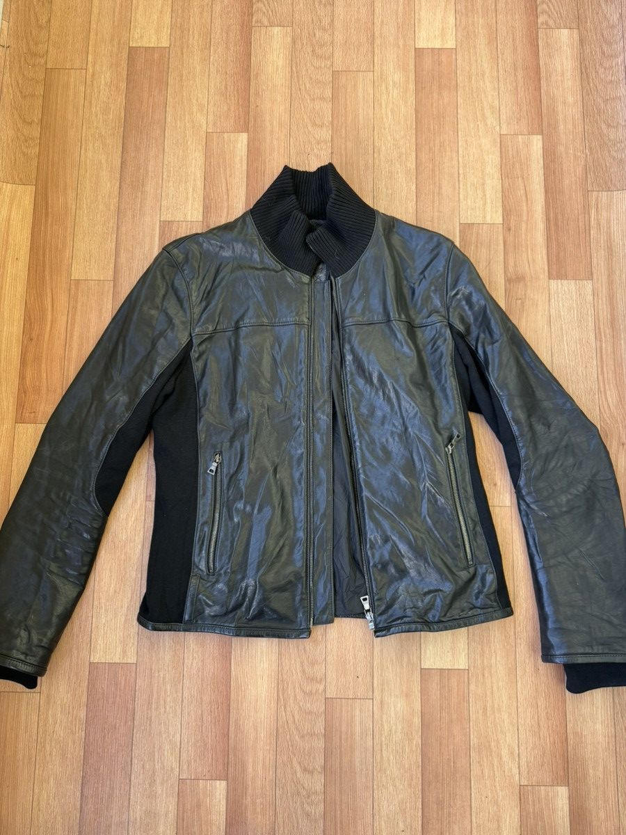 Prada 🕷️💥 Prada leather jacket made like Rick owens Size US M / EU 48-50 / 2 - 12 Thumbnail