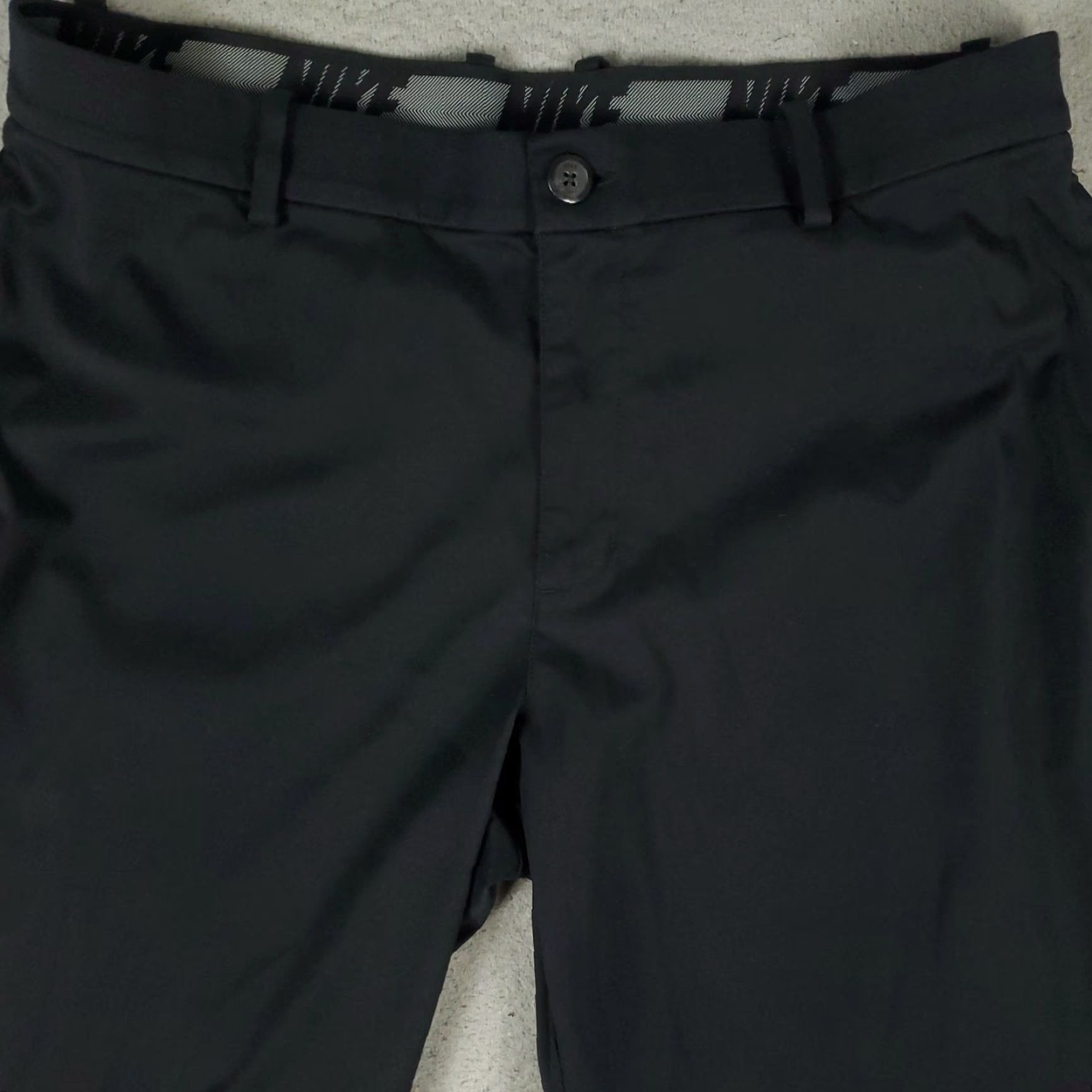 Nike Nike Pants Mens 36x30 Black Dri Fit Golf Flat Front Chino Trousers Size US 36 / EU 52 - 2 Thumbnail