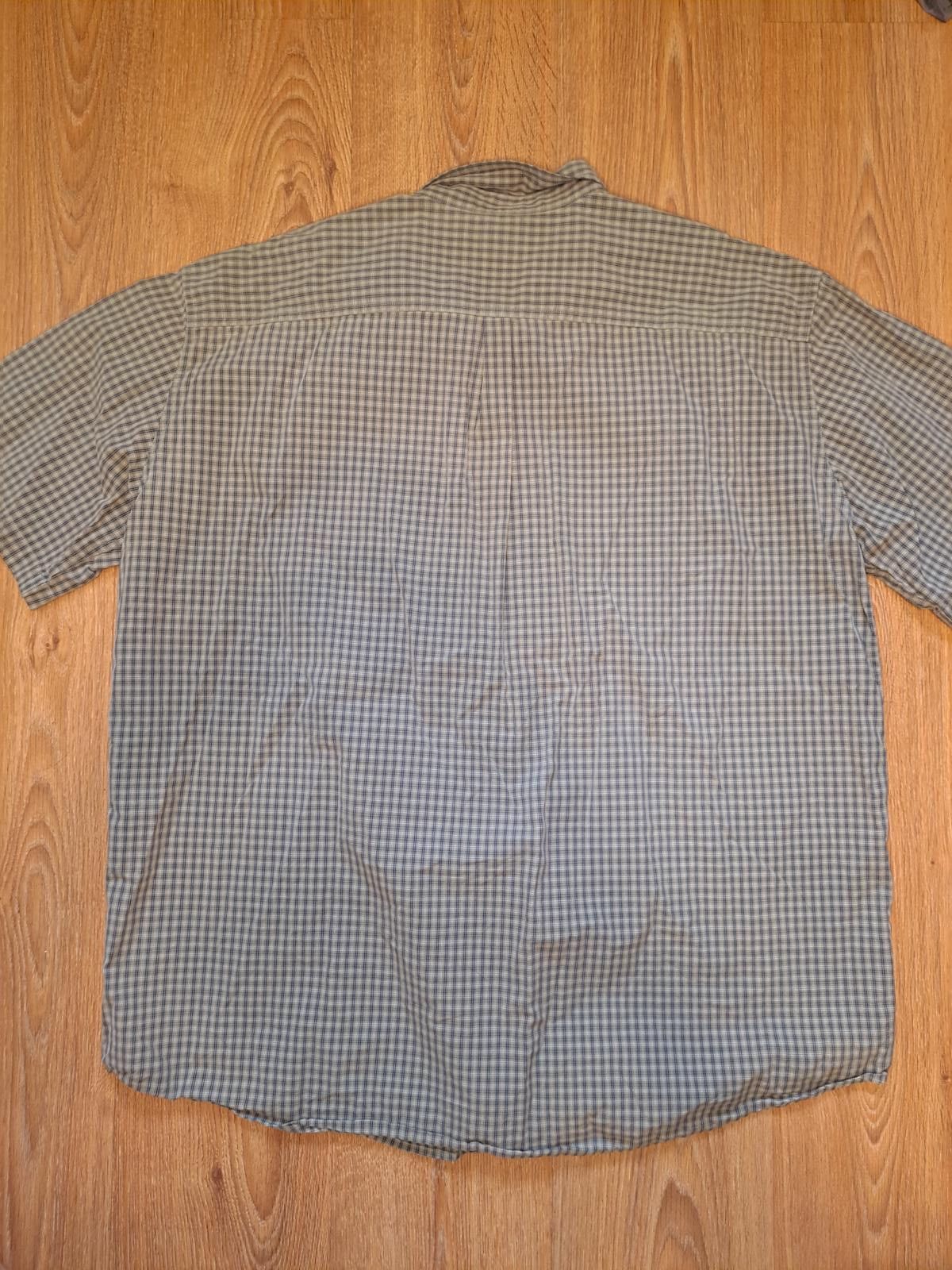 L.L. Bean LL Bean Button Up Shirt Mens XXL Olive Green Check Cotton Size US XXL / EU 58 / 5 - 4 Thumbnail