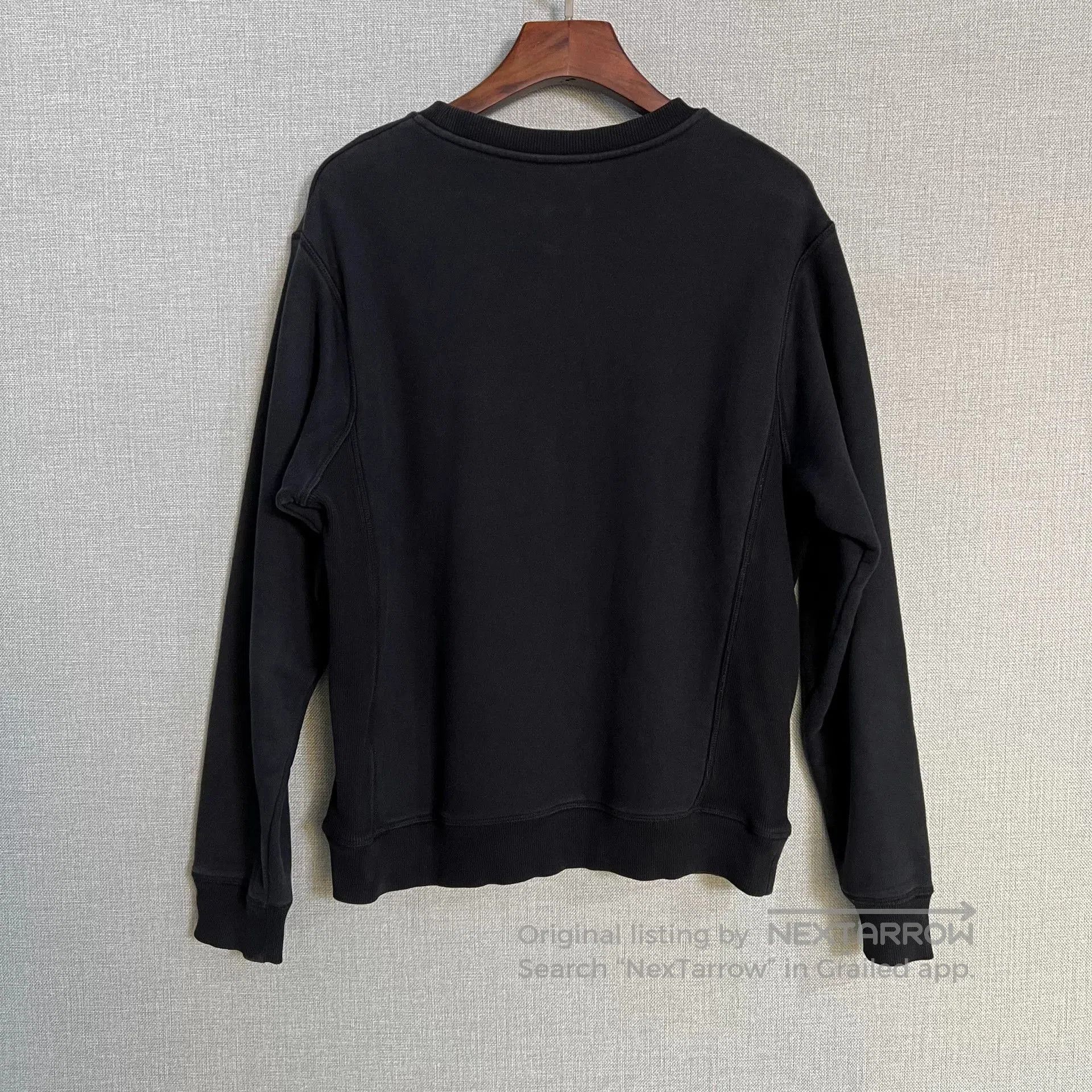 Dior Dior Black Washed Vintage Slogan Logo Sweatshirt. Size US M / EU 48-50 / 2 - 2 Thumbnail