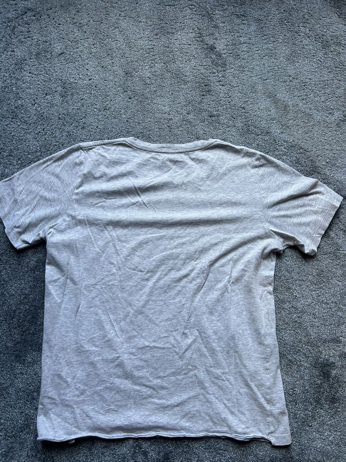 Saint Laurent Paris Saint Laurent Paris Logo T-Shirt Grey Made in Italy Size US M / EU 48-50 / 2 - 3 Thumbnail