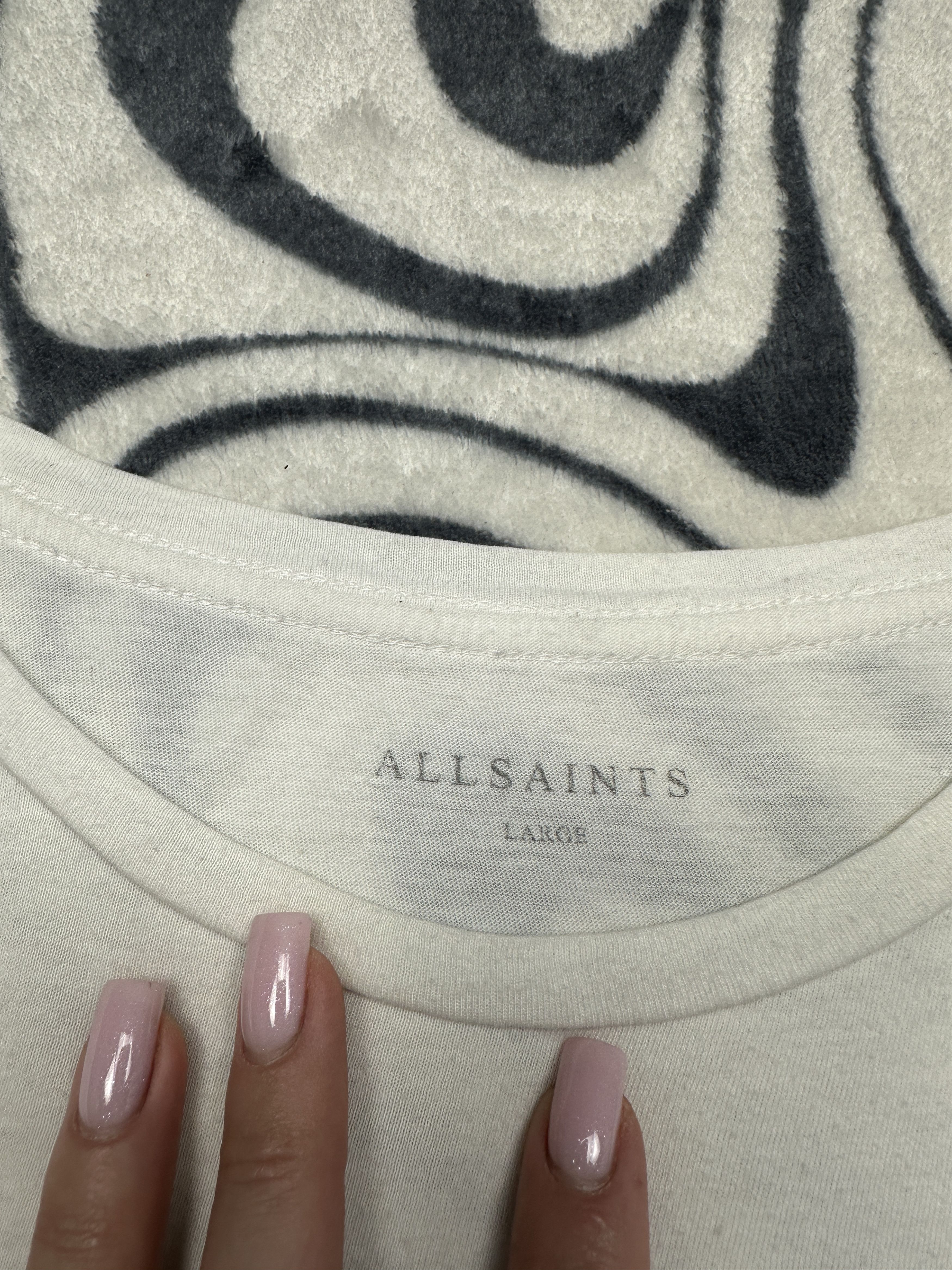Allsaints AllSaints Mens Breton Tonic SS Crew Neck T-Shirt Tee Size US L / EU 52-54 / 3 - 4 Thumbnail