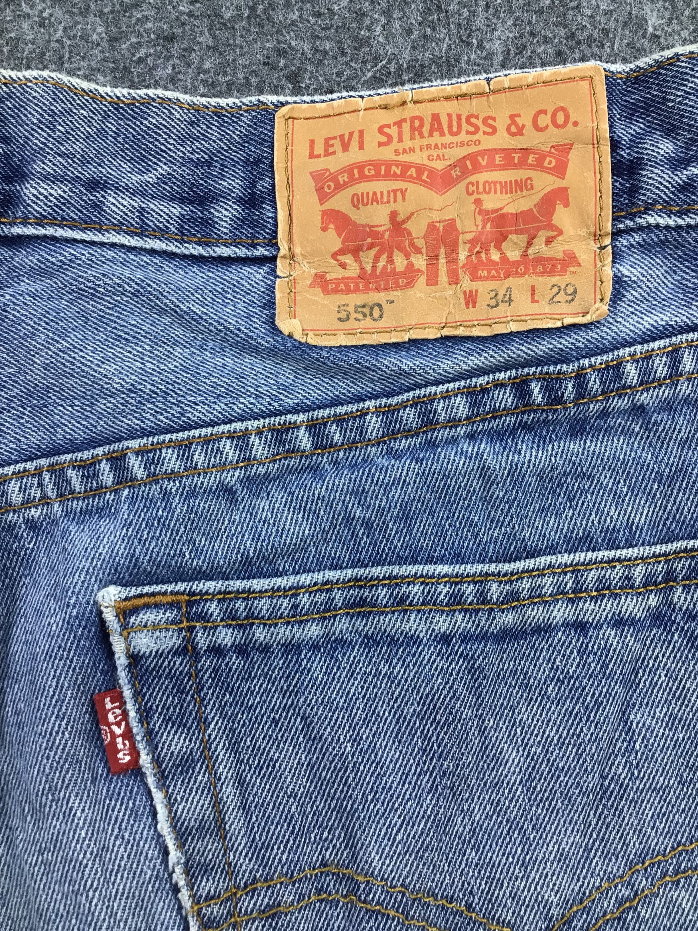 Levi's Vintage Levis Jeans Lot 550-J838 Size US 34 / EU 50 - 5 Thumbnail