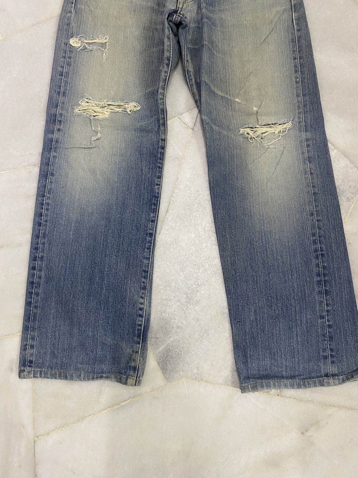 Edwin Size 29x32 Vintage Edwin 505 Selvedge Denim Jeans Size US 29 - 5 Thumbnail