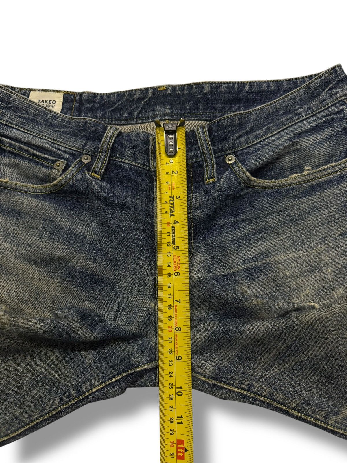Takeo Kikuchi Vintage 00s Takeo Kikuchi Japanese designer Denim Jeans |W32 Size US 32 / EU 48 - 15 Thumbnail