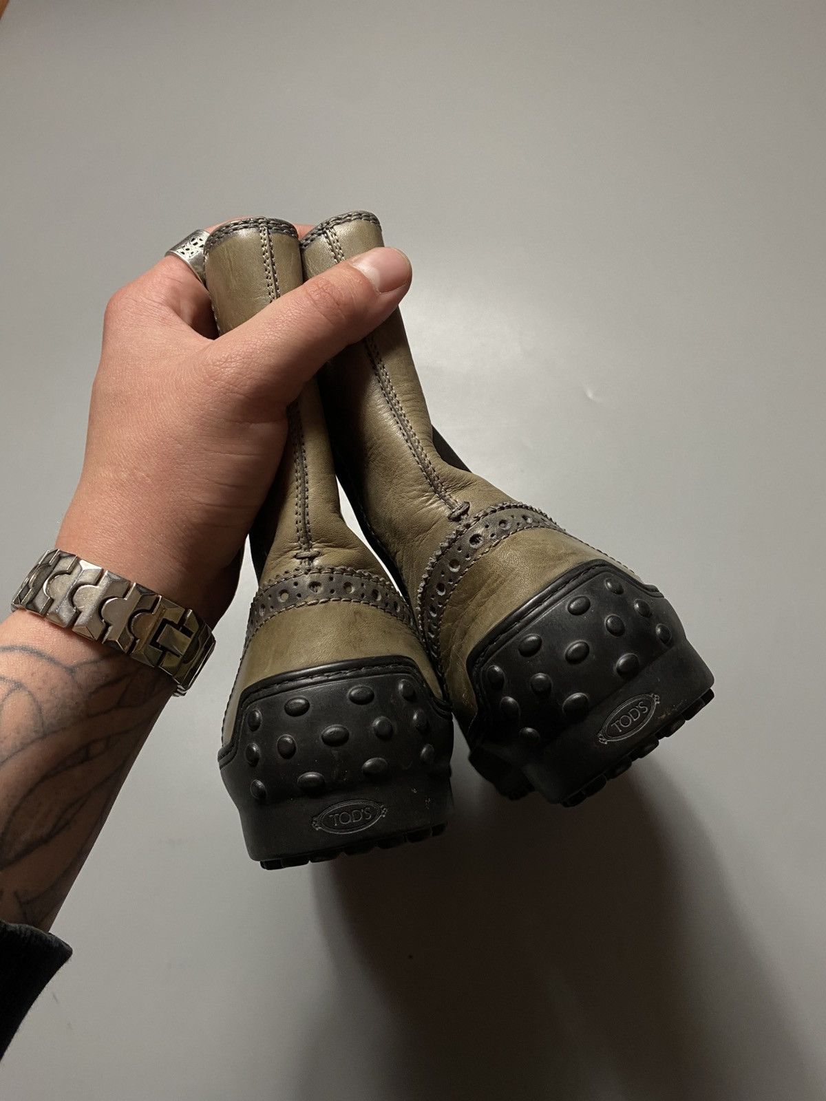 Tod's Tods leather boots Size US 7 / IT 37 - 6 Thumbnail