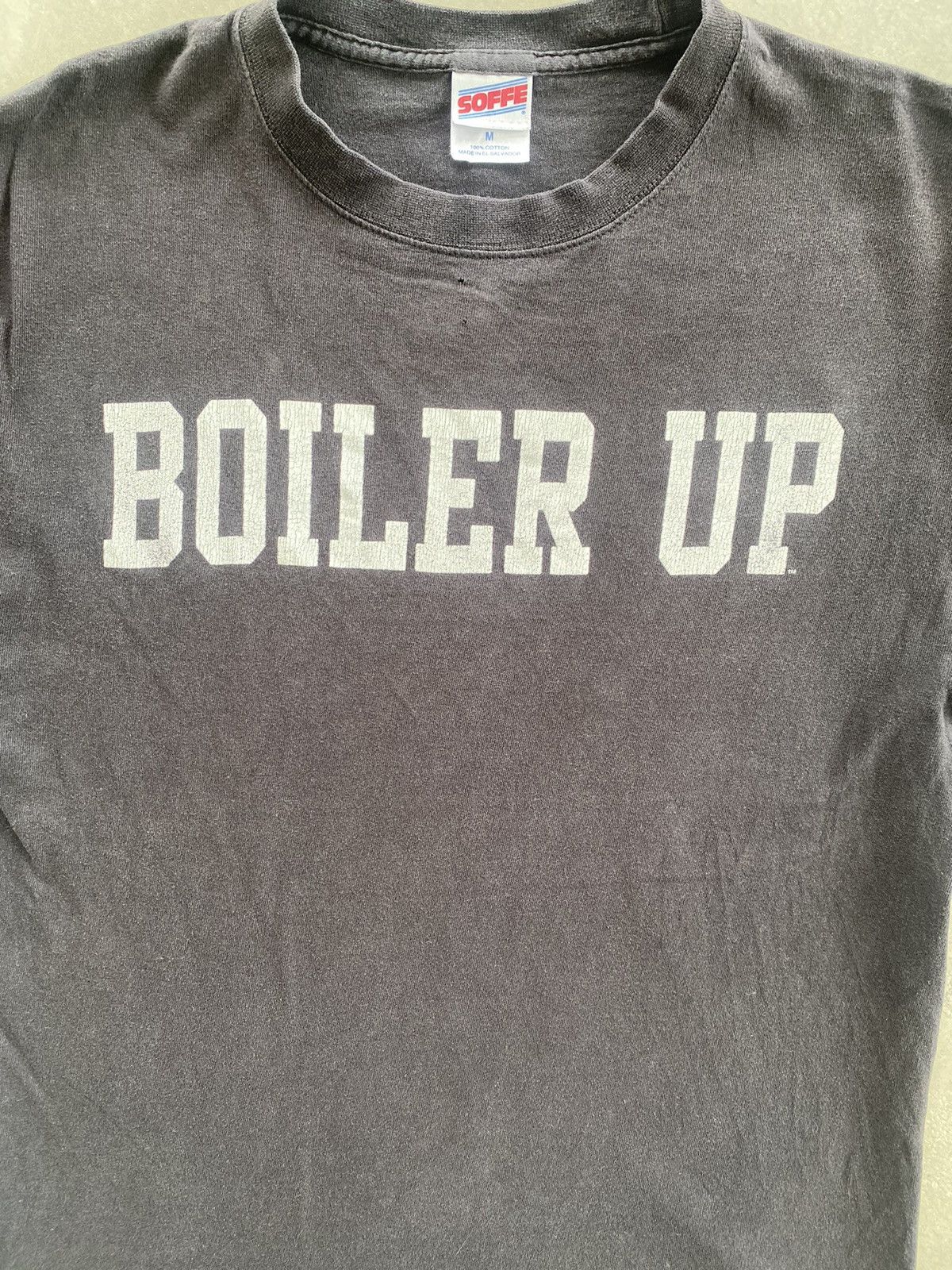 Soffe × Vintage VINTAGE PURDUE BOILERMAKERS BOILER UP TEE Size US M / EU 48-50 / 2 - 2 Thumbnail