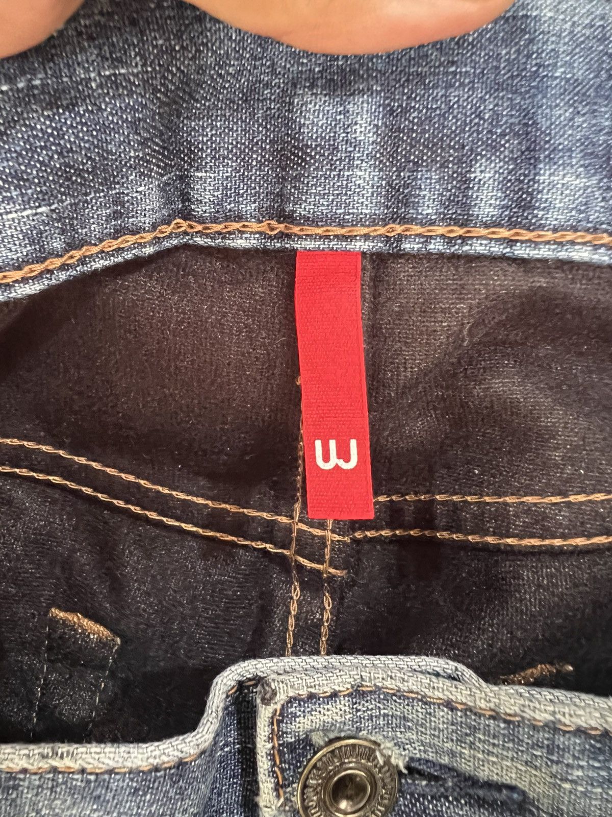 Japanese Brand 🔥Uniqlo UJ Flare Distressed Denim Size US 32 / EU 48 - 15 Thumbnail