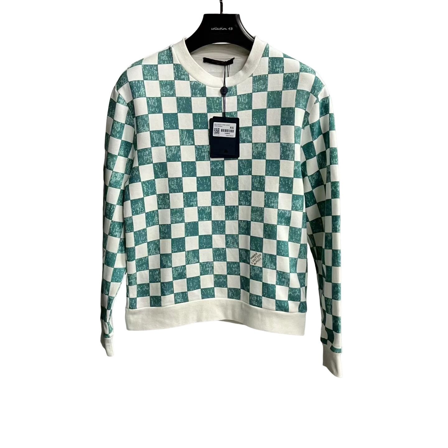 Louis Vuitton Louis Vuitton Damier Checkboard Sweatshirt XS Size US XS / EU 42 / 0 - 1 Thumbnail