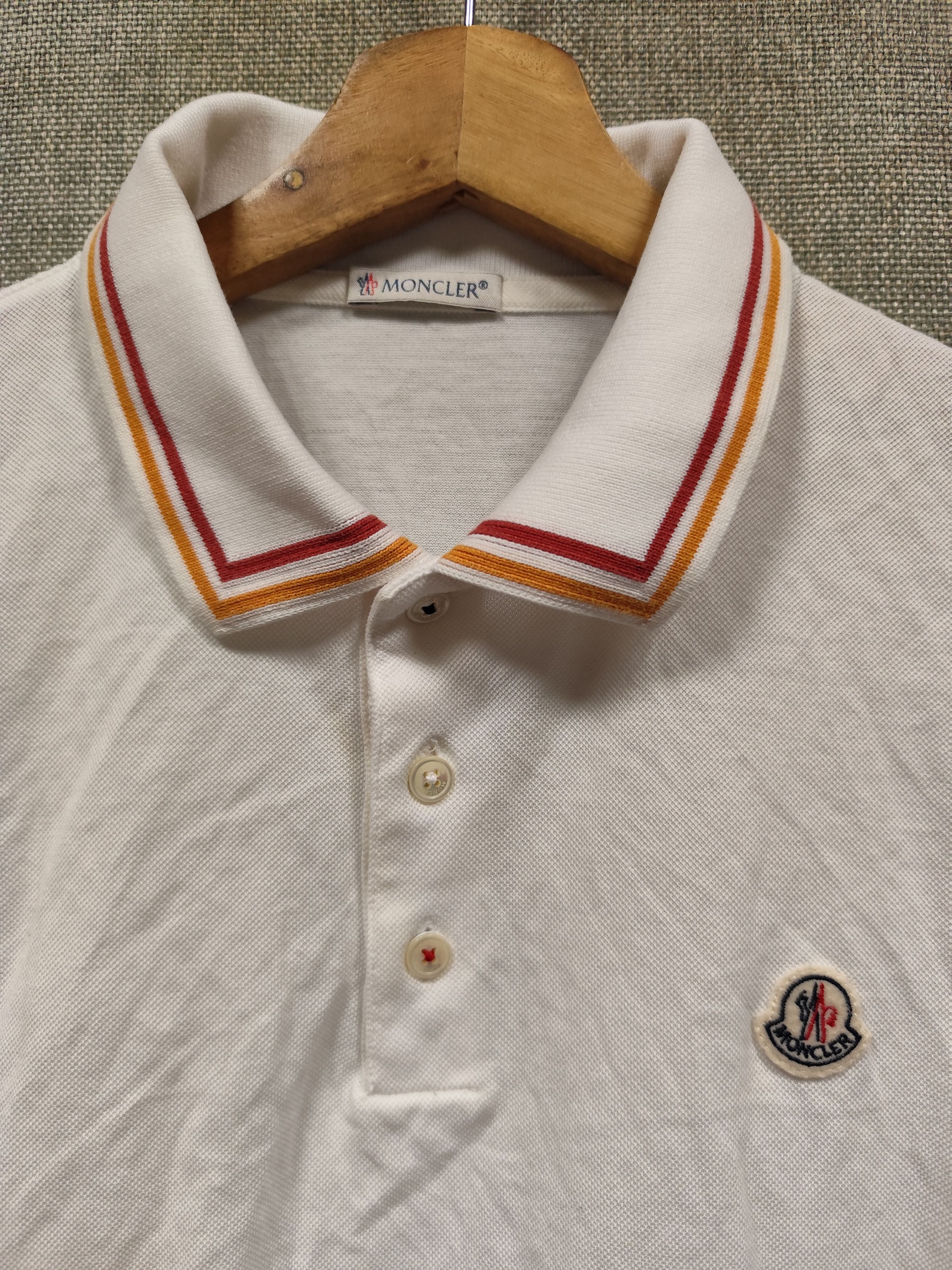 Moncler moncler polo shirt Size US L / EU 52-54 / 3 - 4 Thumbnail