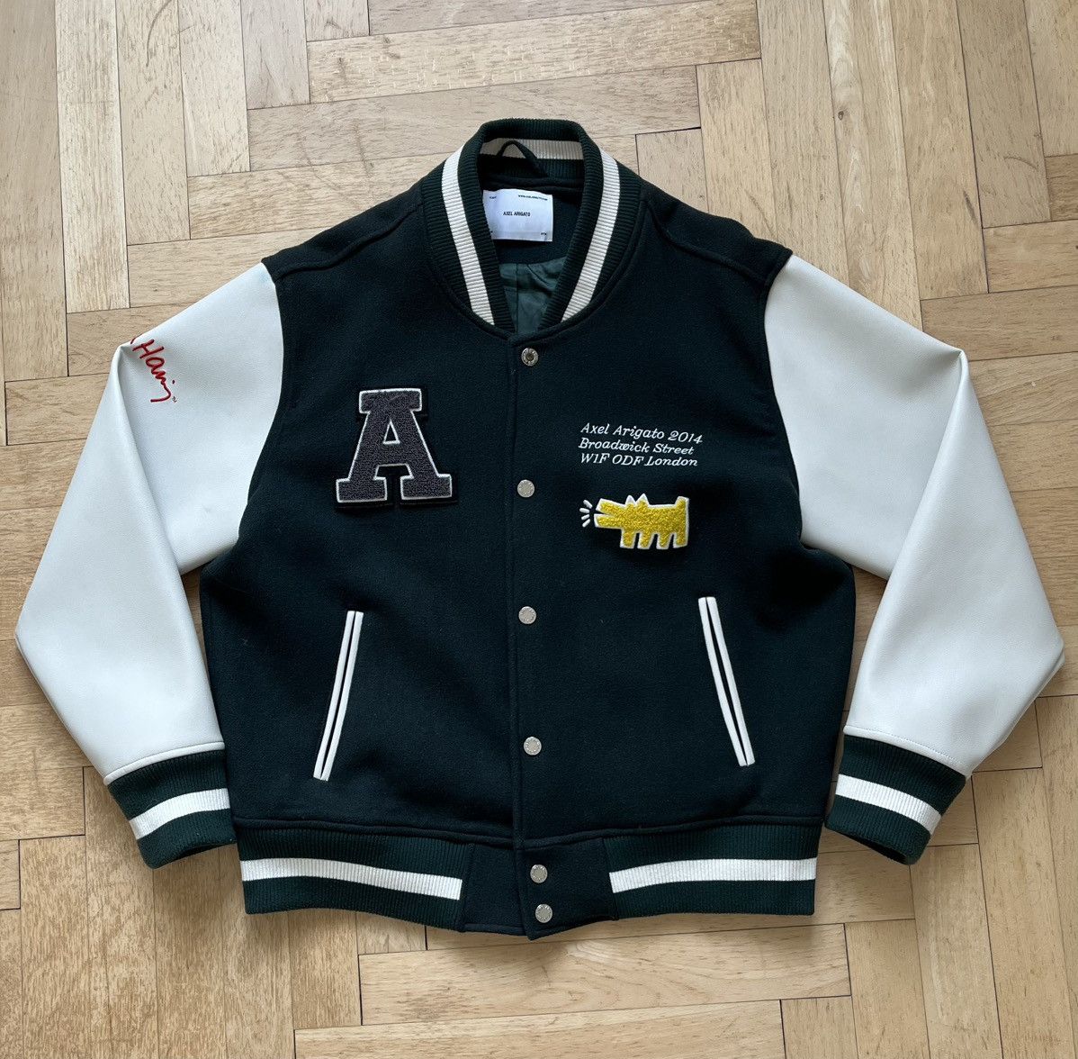 Axel Arigato Axel Arigato x Keith Haring Varsity jacket Size US XL / EU 56 / 4 - 1 Thumbnail