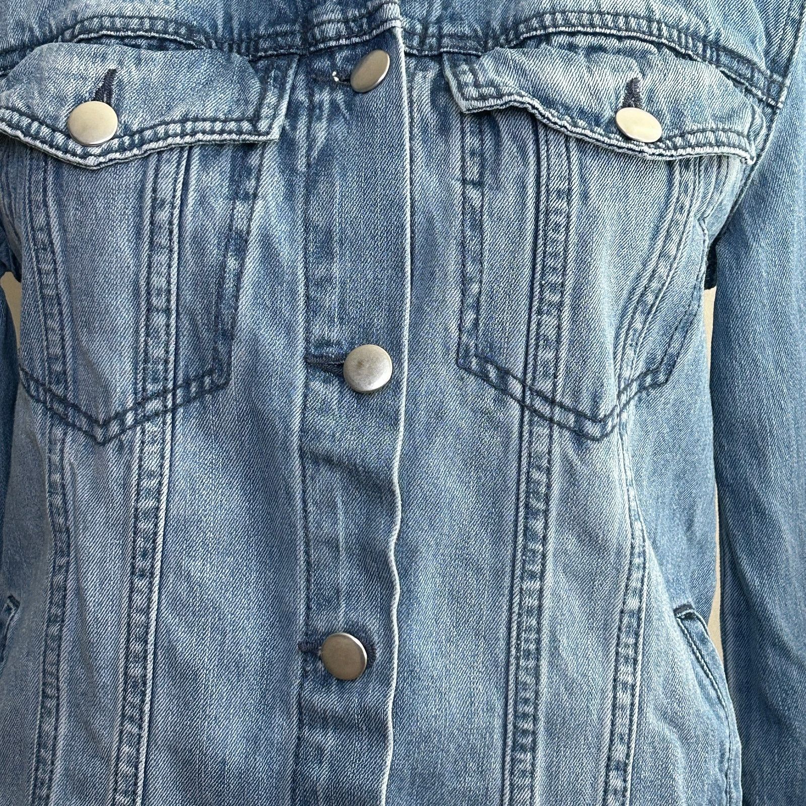 Other Bagatelle Lightweight Casual Denim Jacket Women XS GUC Size XS / US 0-2 / IT 36-38 - 4 Thumbnail