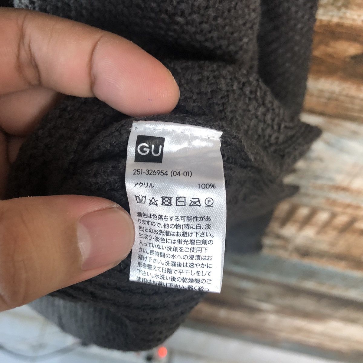 GU × Homespun Knitwear GU japan Grey vintage Knitwear #A1897 Size XL / US 12-14 / IT 48-50 - 10 Thumbnail