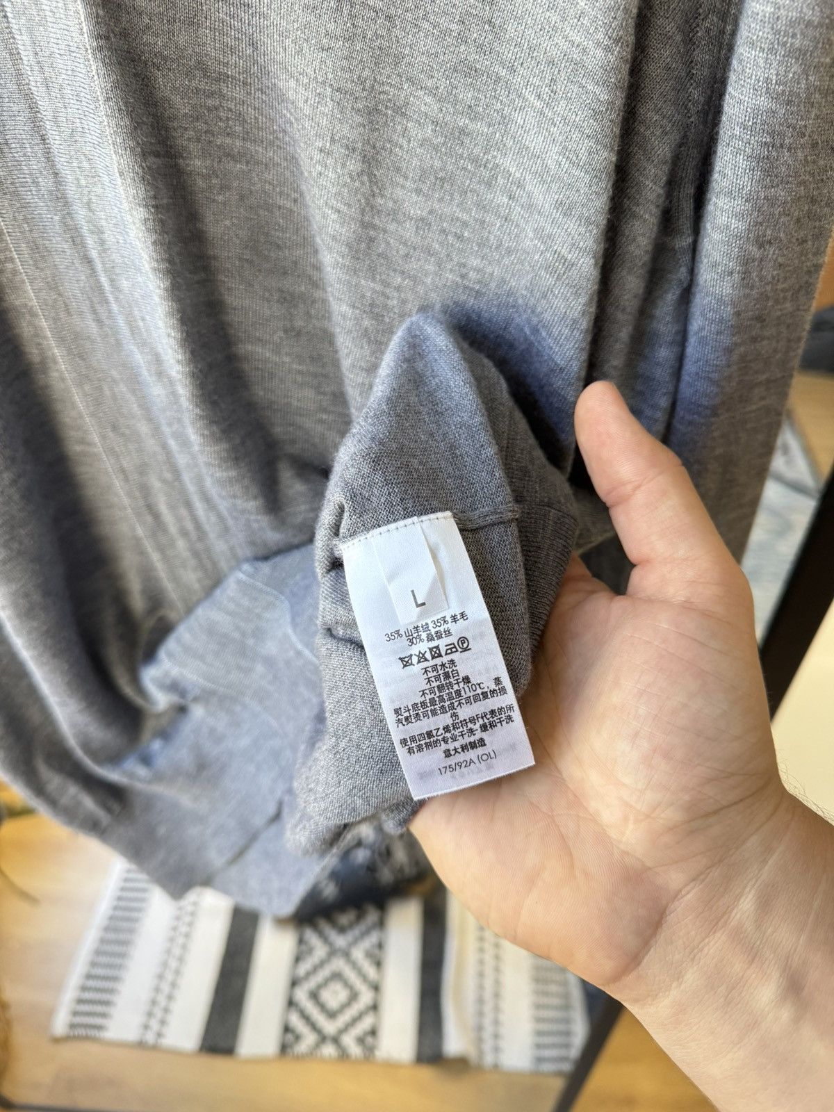 Alfred Dunhill Dunhill cashemere cardigan sweater size L-XL Size US XL / EU 56 / 4 - 5 Thumbnail