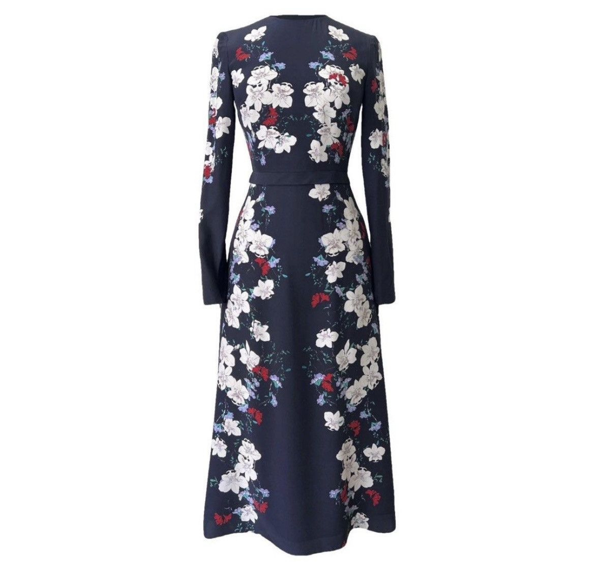 Erdem ERDEM SAMIRA FLORAL SILK MAXI DRESS Size XS / US 0-2 / IT 36-38 - 1 Thumbnail