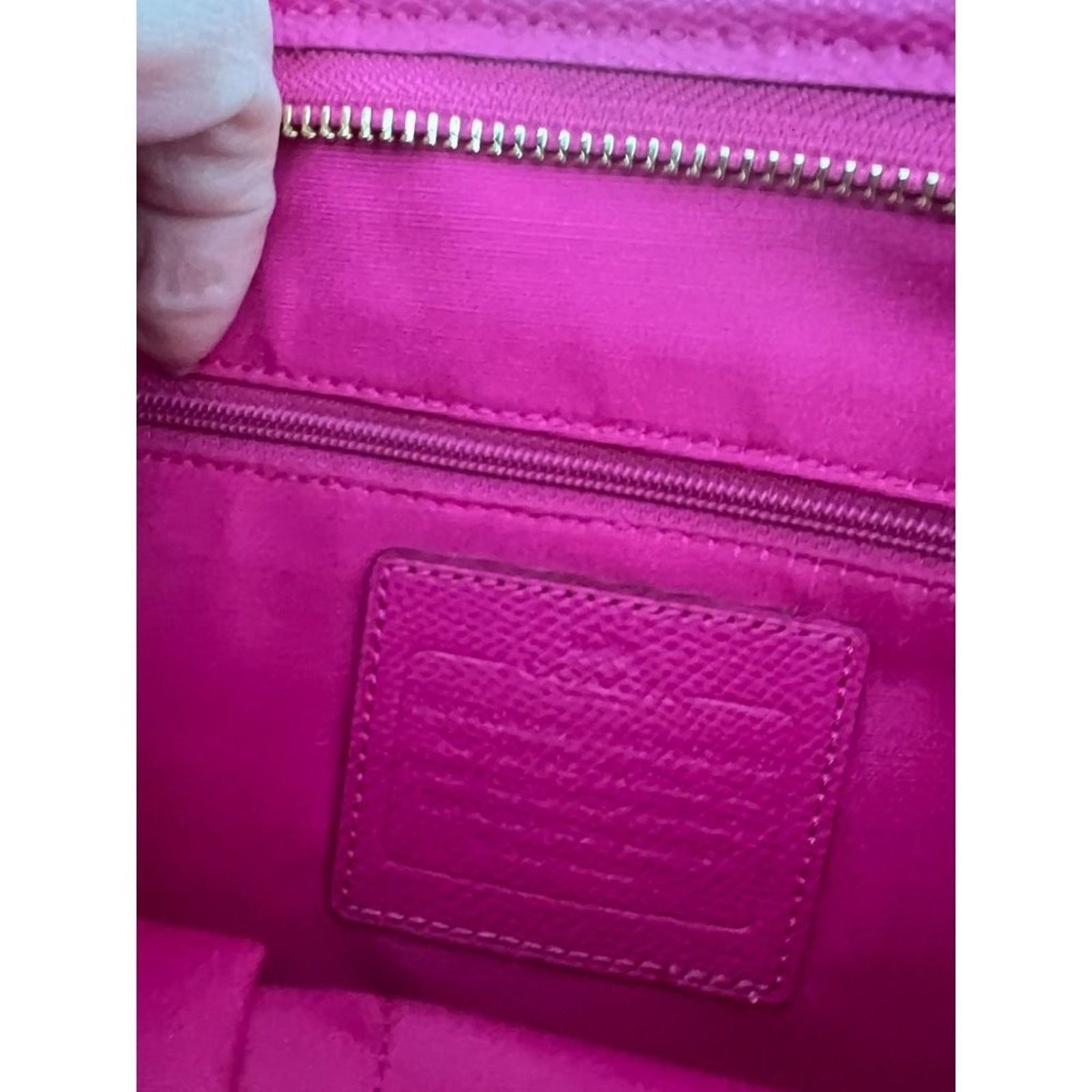 Coach Coach File Monogram Crossbody Bag F34938 Khaki Pink Ruby Size ONE SIZE - 7 Thumbnail