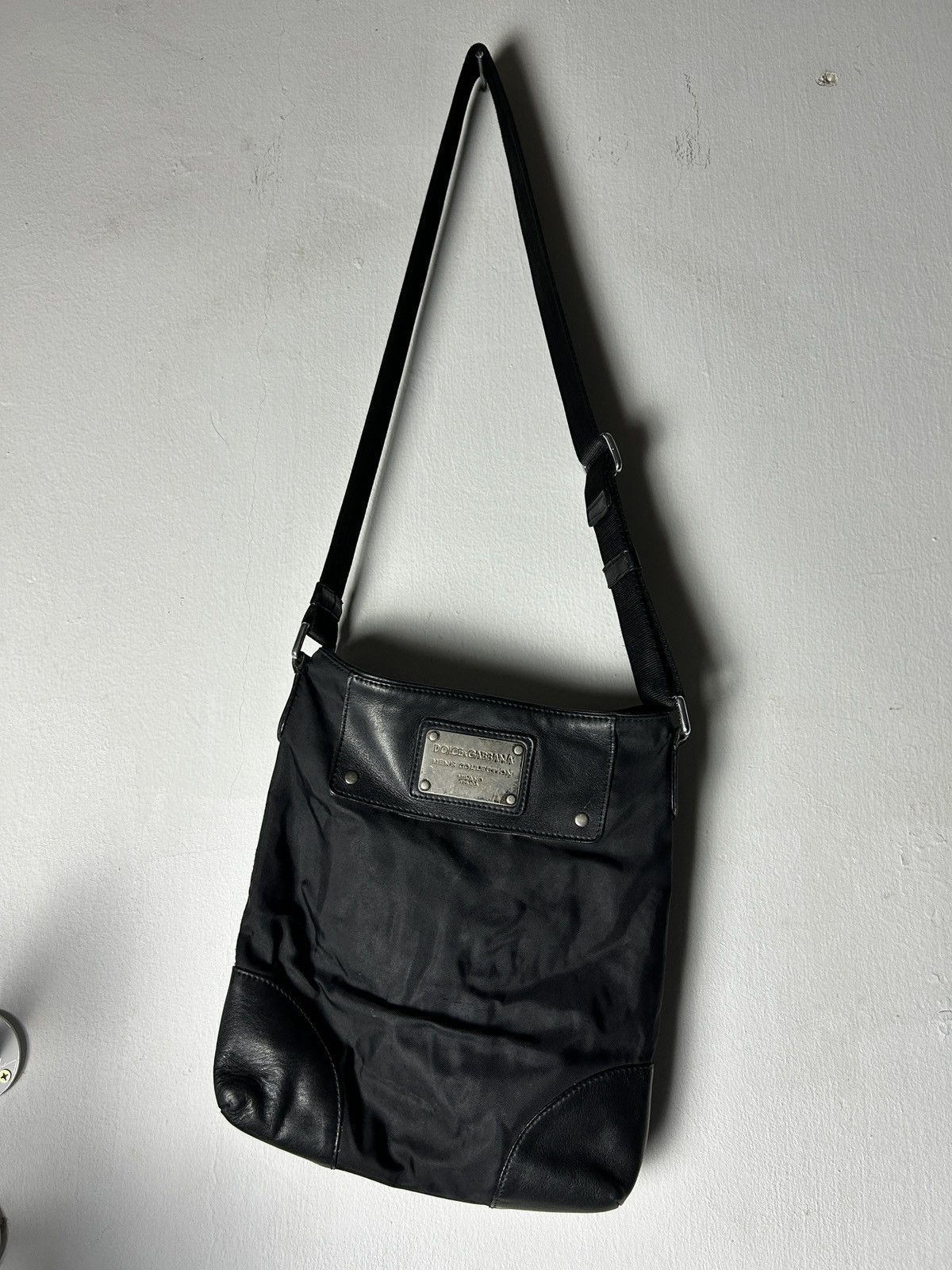 Dolce & Gabbana Dolce & Gabbana Leather Sling Bag Size ONE SIZE - 1 Thumbnail