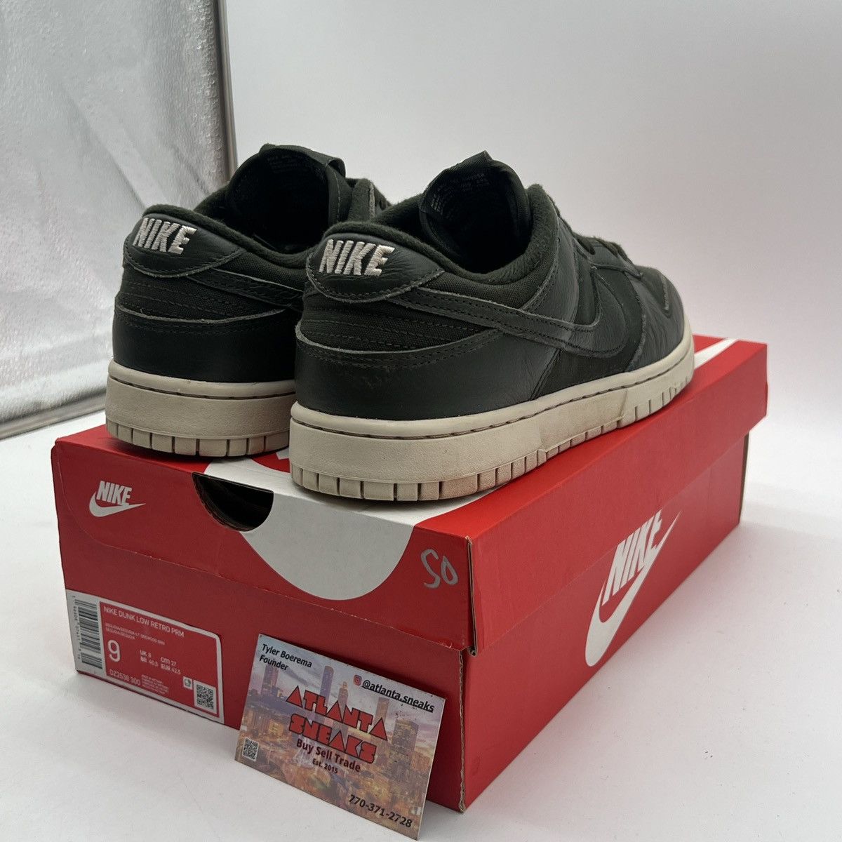 Nike Nike Dunk Low Sequoia Size US 9 / EU 42 - 5 Thumbnail