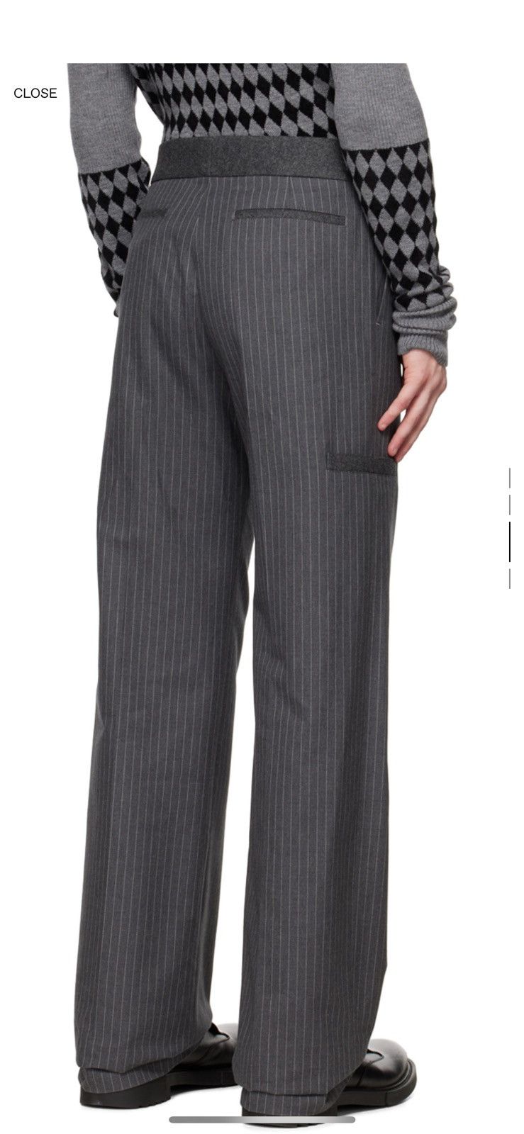 Maximilian Davis Drayton Trousers Size US 30 / EU 46 - 3 Thumbnail