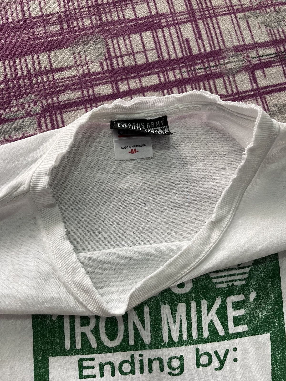 Vintage VINTAGE ODIOS IRON MIKE TEE VERY RARE Size US M / EU 48-50 / 2 - 5 Thumbnail