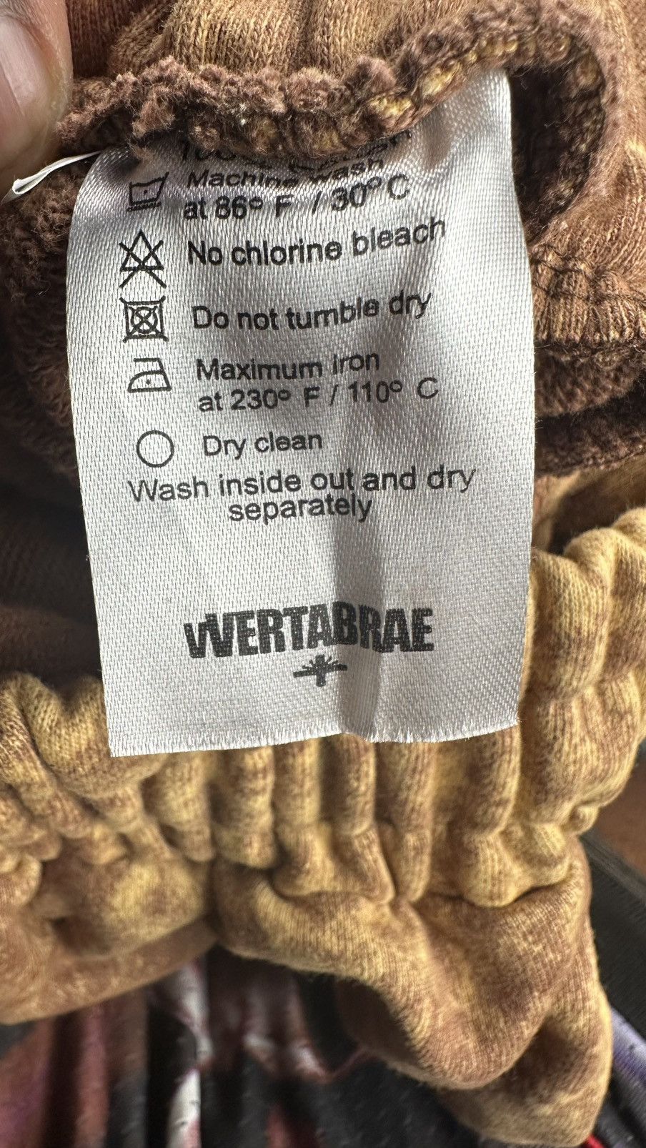 Vertabrae Vertabrae C-1 Sweatpants Paint Dust - SMALL Size US 28 / EU 44 - 4 Thumbnail