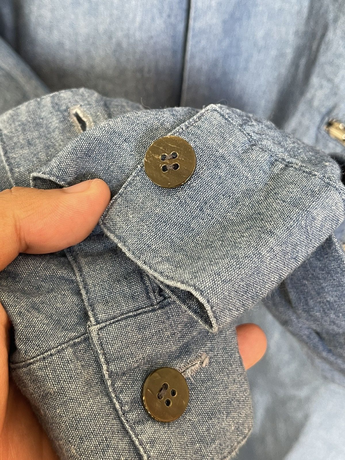 Issey Miyake × Tsumori Chisato Issey Miyake Chisato Tsumori Button Up Zipper Shirt Size US XL / EU 56 / 4 - 6 Thumbnail